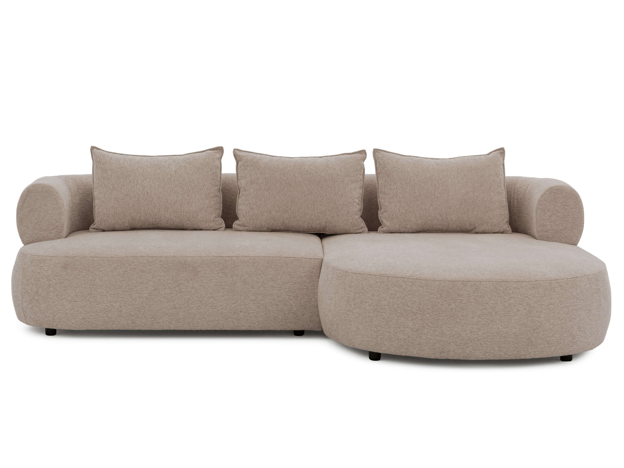 Home affaire Ecksofa »LUSSAC L-Form Design-Sofa mit Zierkissen, Maße B/T/H: 257/159/78 cm« hoher Sitzkomfort und modernes Design, Sofa ohne Bettfunktion