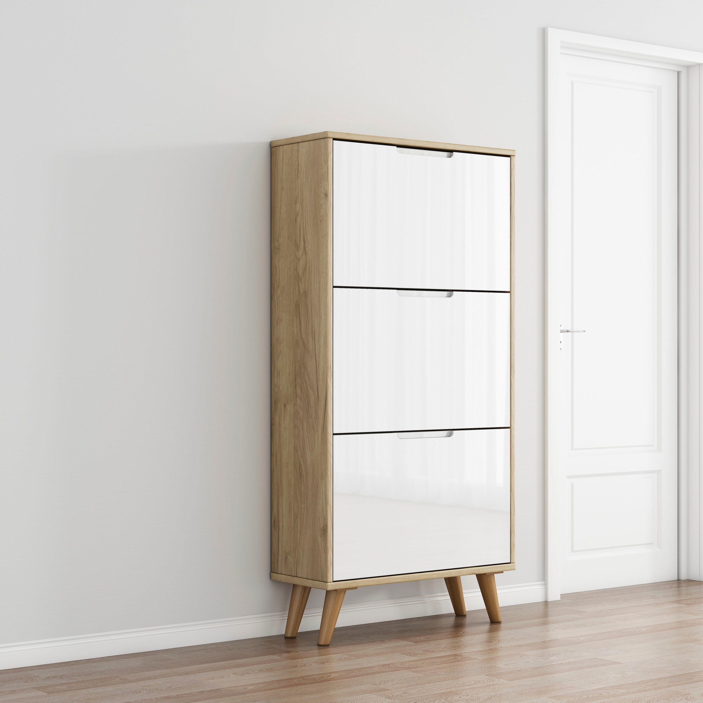 OTTO home Schuhschrank »Lund« FSC-zertifiziertem Holz, ABS-Kanten, Breite 62 cm