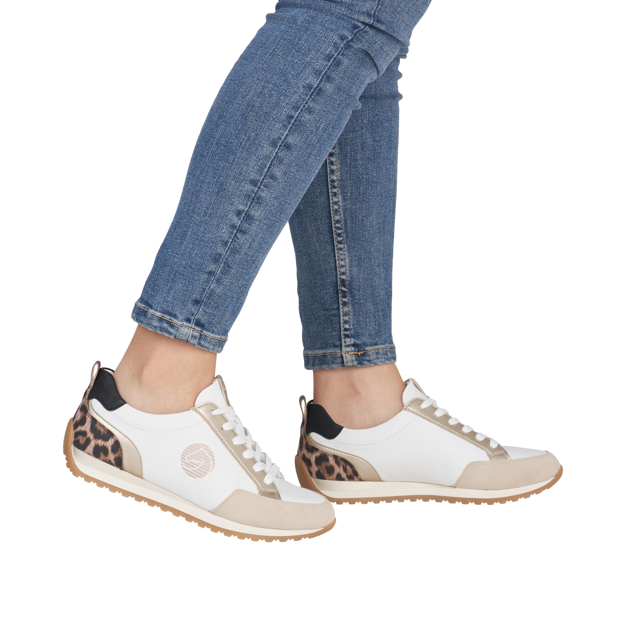 Remonte Sneaker  Schnürschuh, Halbschuh, Casual-Sneaker mit gepolstertem Schaftrand