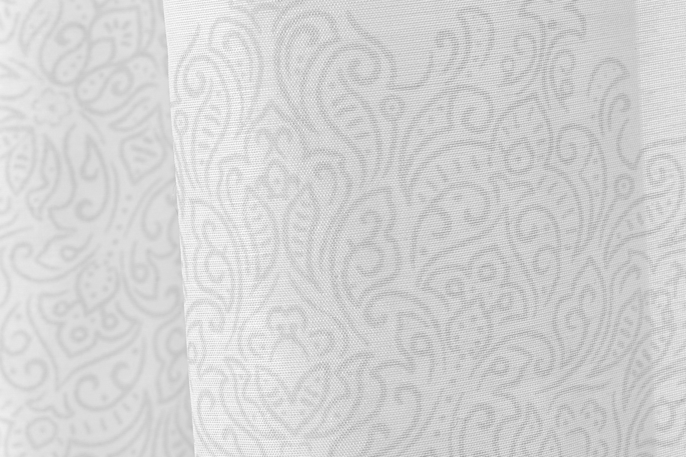 ELBERSDRUCKE Vorhang »Motion 00«, (1 St.), Schlaufenbanschal Motion 00 weiß