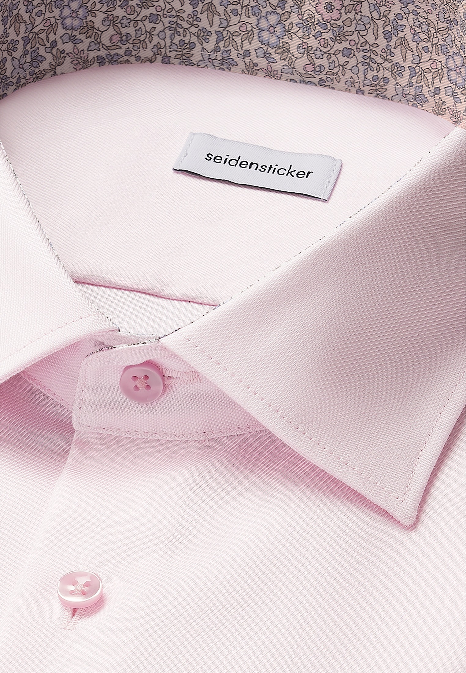 seidensticker Businesshemd »Schwarze Rose« Slim 1/1 Kentkragen Uni