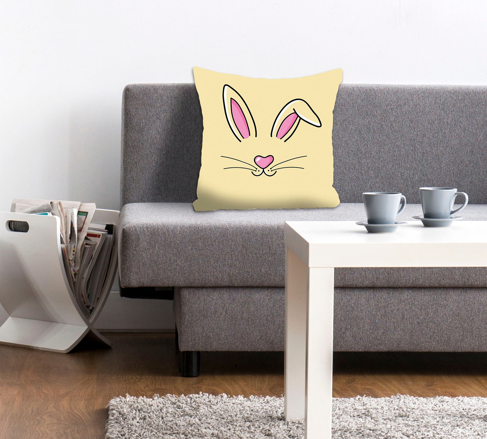 queence Dekokissen »Vermin«, mit langen Hasenohren
