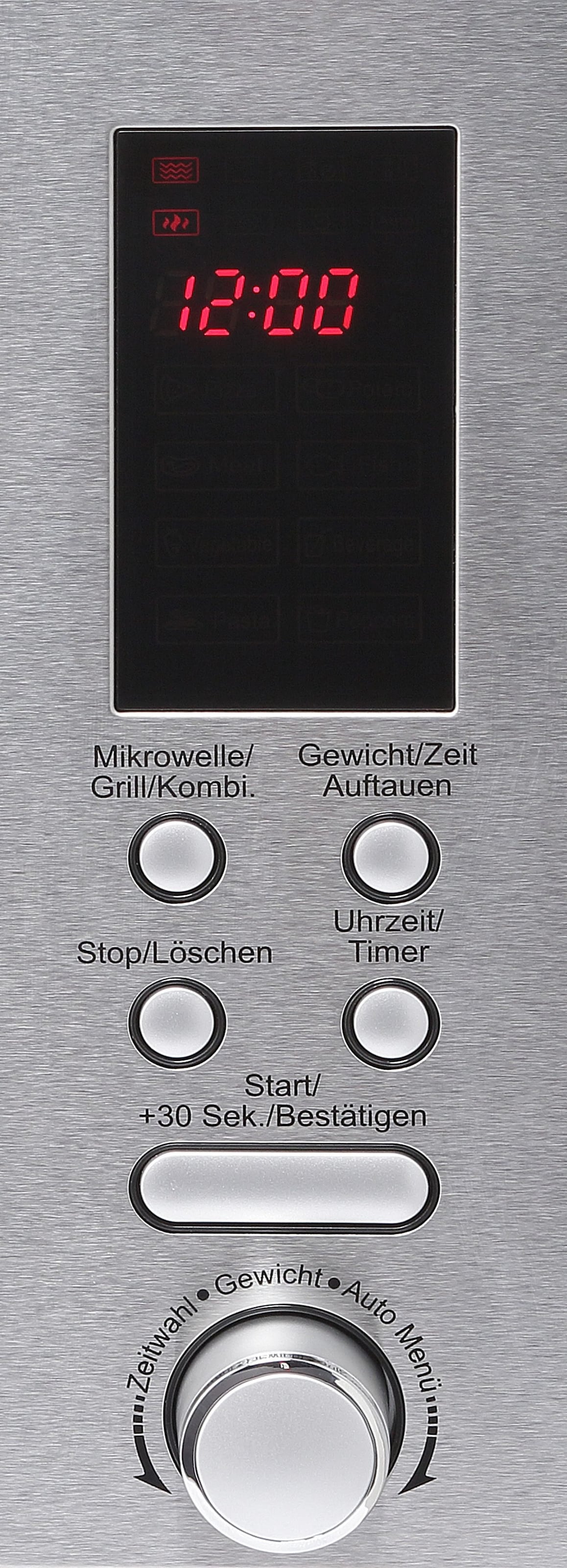 Hanseatic Einbau-Mikrowelle »AB820BVX-S0EE«, Mikrowelle, 1250 W