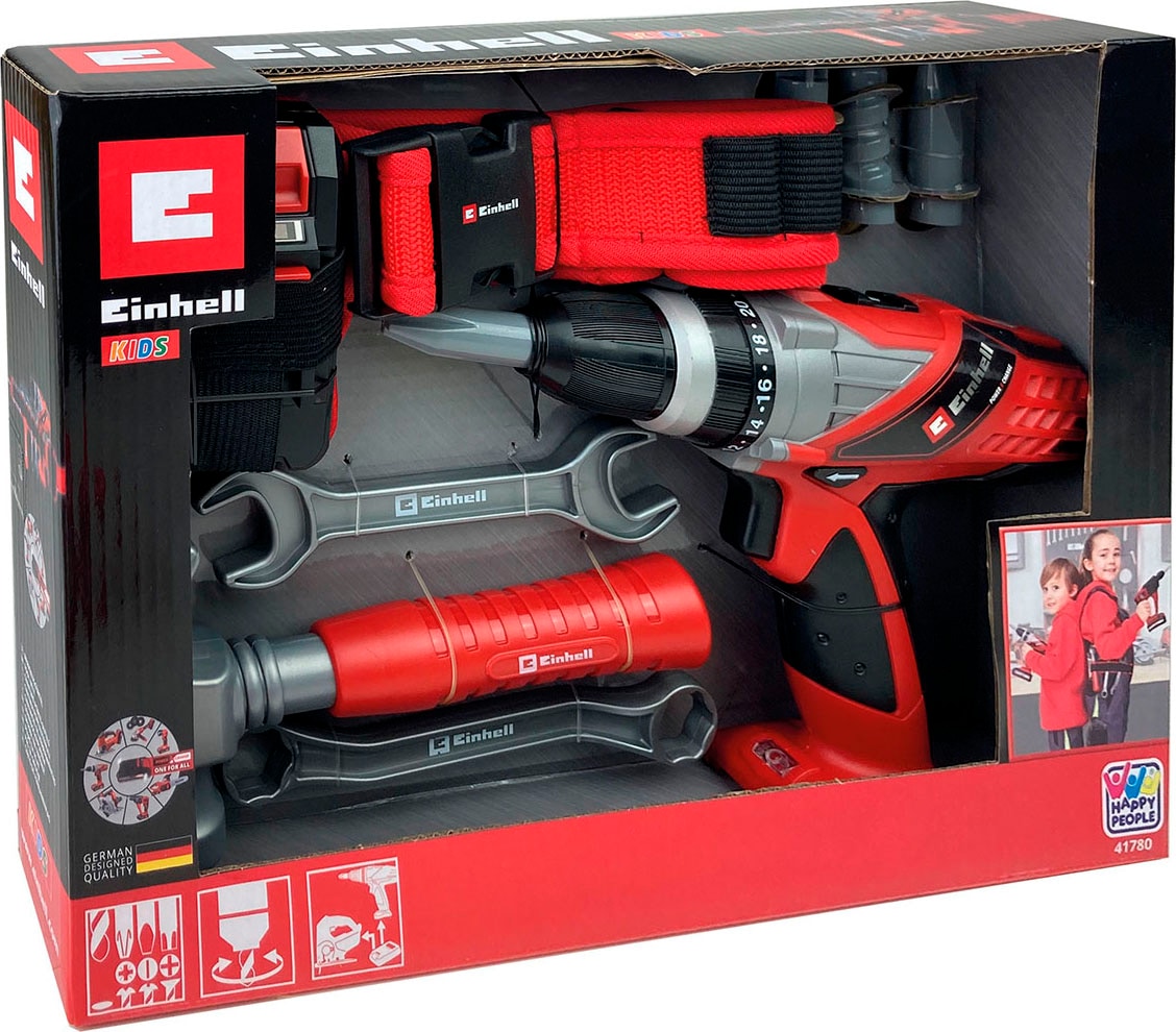 Happy People Kinder-Werkzeug-Set »EINHELL Kids Werkzeuggürtel«, mit Licht- und Soundeffekt