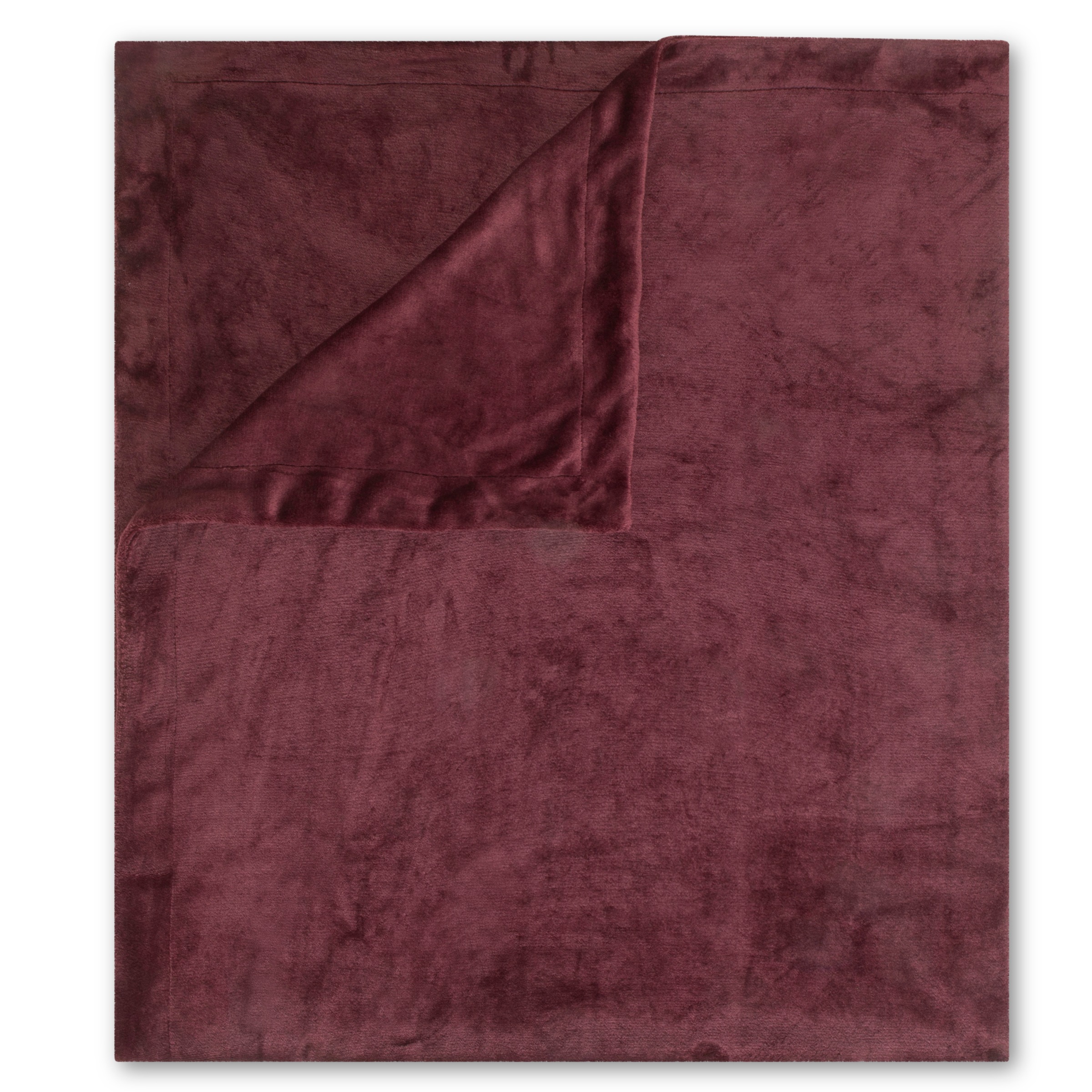 hip Plaid »Uni«, Super Weich, Kuscheldecke, Wohndecke, 160x180 cm, Unifarben Dunkelblau