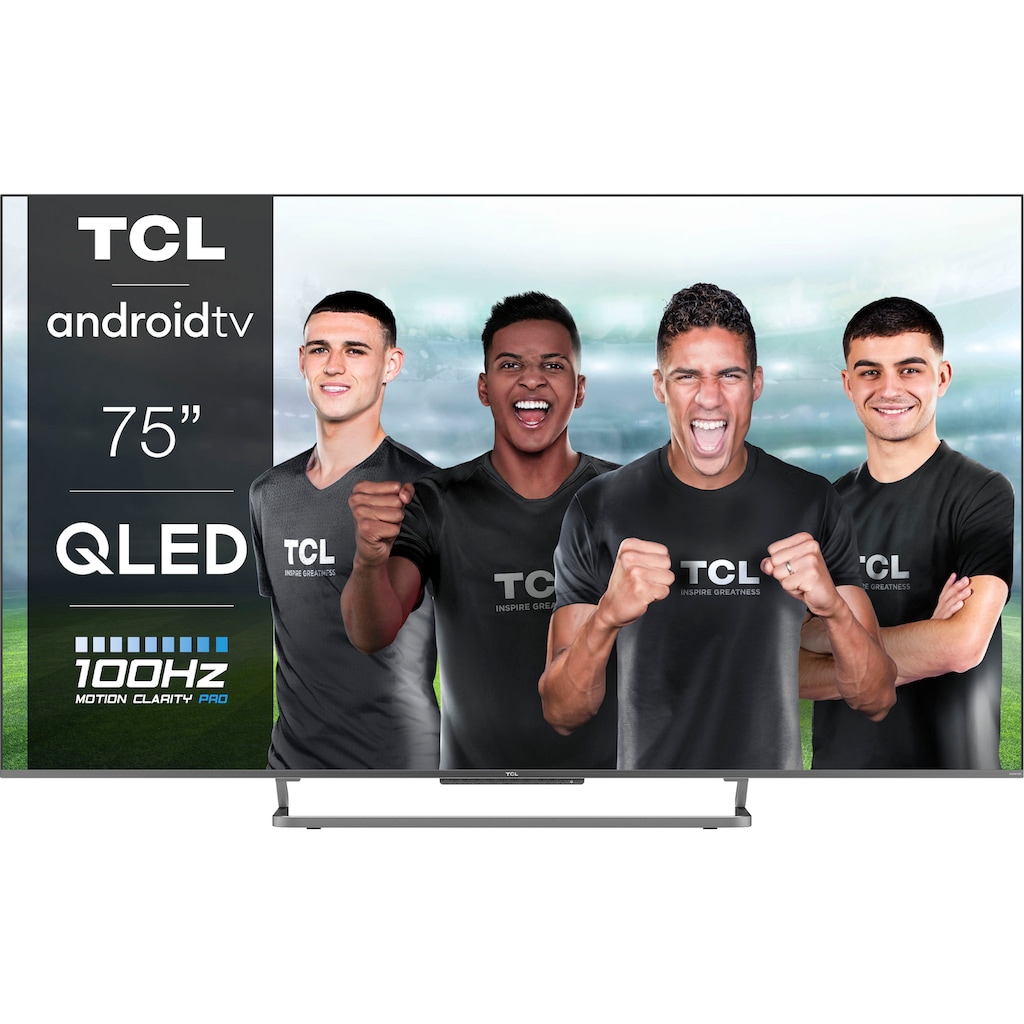 TCL QLED-Fernseher »75C728X1«, 189 cm/75 Zoll, 4K Ultra HD, Android TV