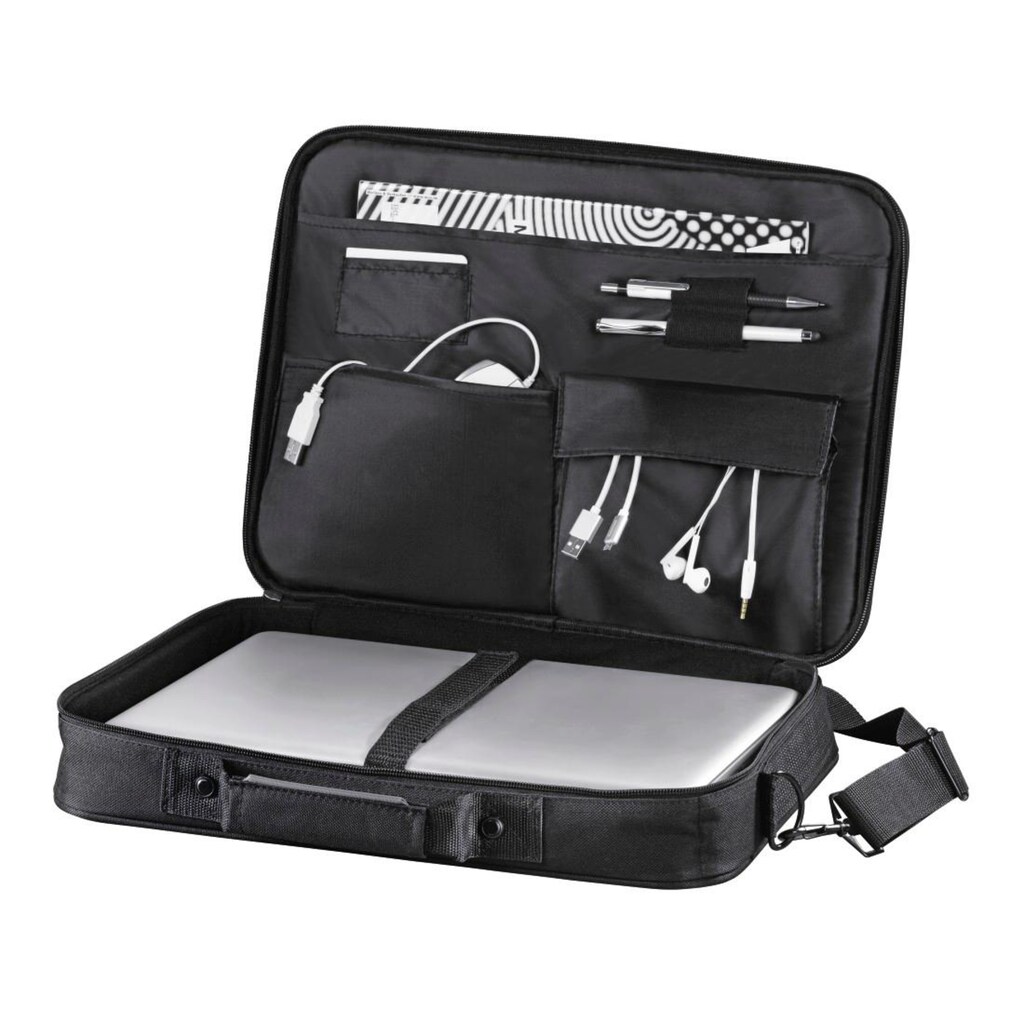 Hama Laptoptasche »Laptop Tasche "Seattle", bis 36 cm (14,1"), Schwarz«