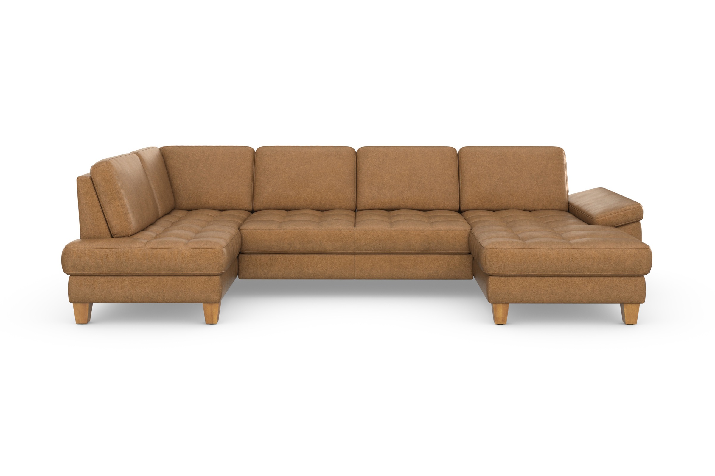 sit&more Wohnlandschaft »Westham U-Form«, wahlweise mit Bettfunktion, Bettkasten, Sitztiefenverstellung