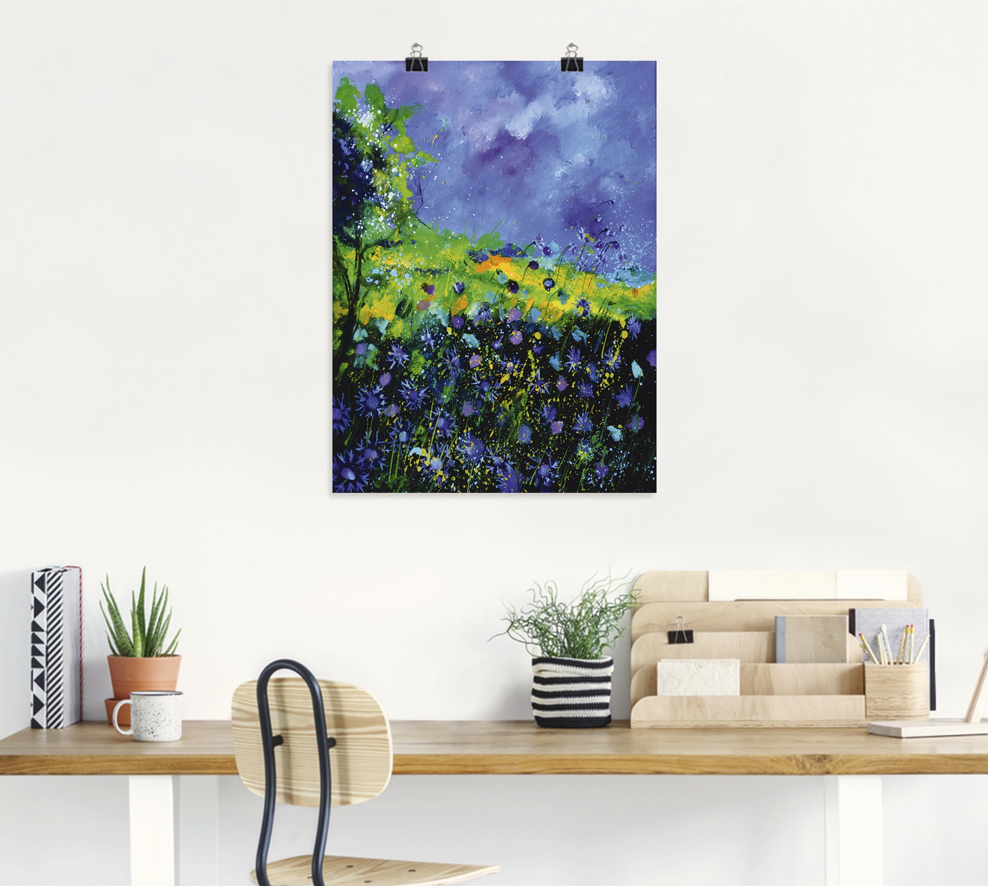 Artland Poster »Wilde Blumen« Blumenwiese 1 Stk. tlg. ohne Rahmen