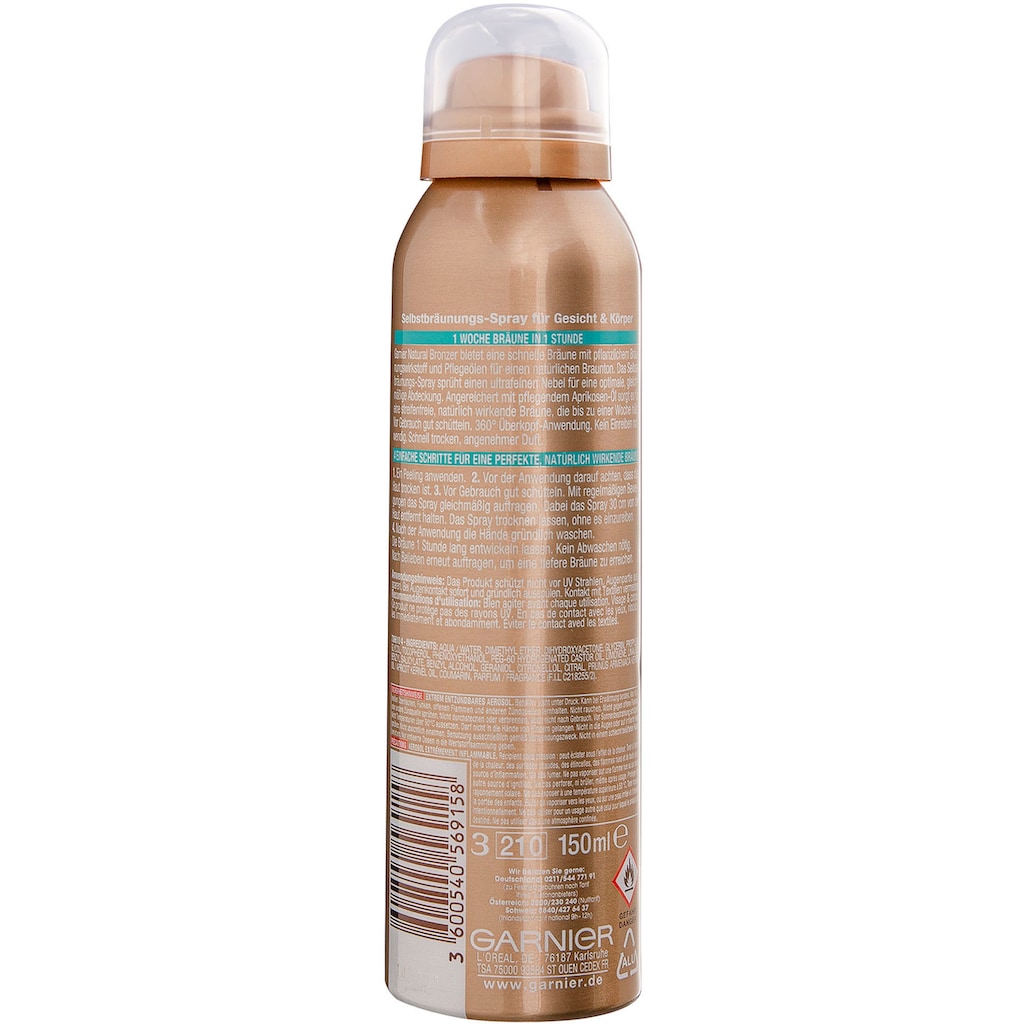 GARNIER Selbstbräunungsspray »Ambre Solaire Natural Bronzer«