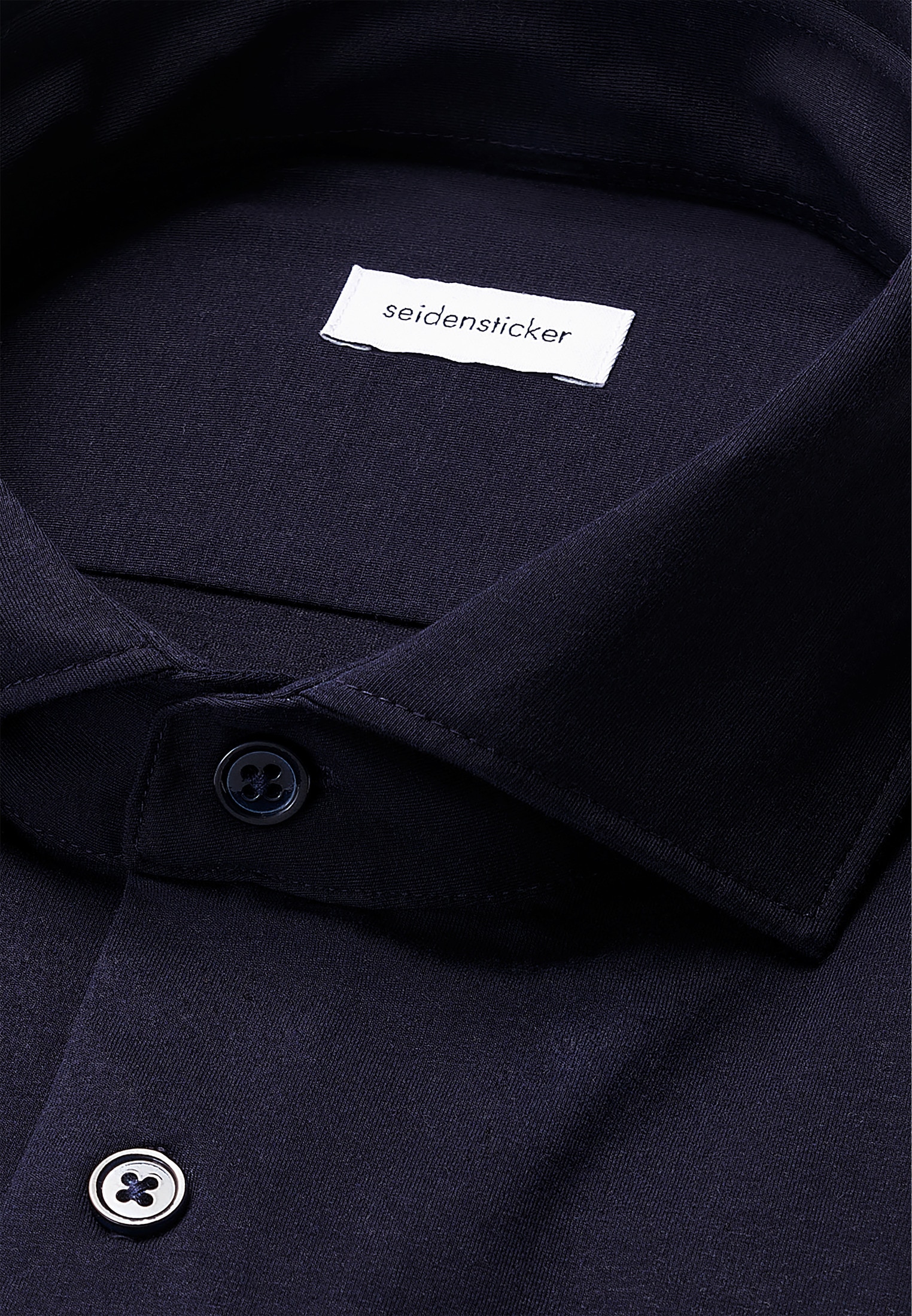 seidensticker Businesshemd »Schwarze Rose« Slim 1/1 Kentkragen Uni