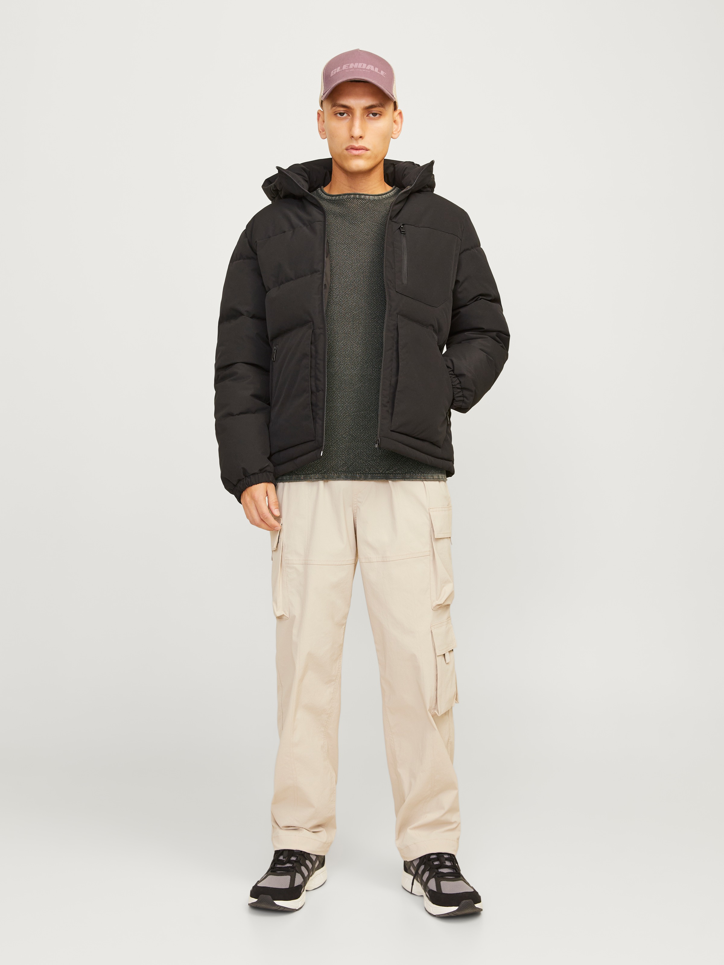 Jack & Jones Rundhalspullover »JJDEAN KNIT CREW NECK AW24«, in gewaschener Optik