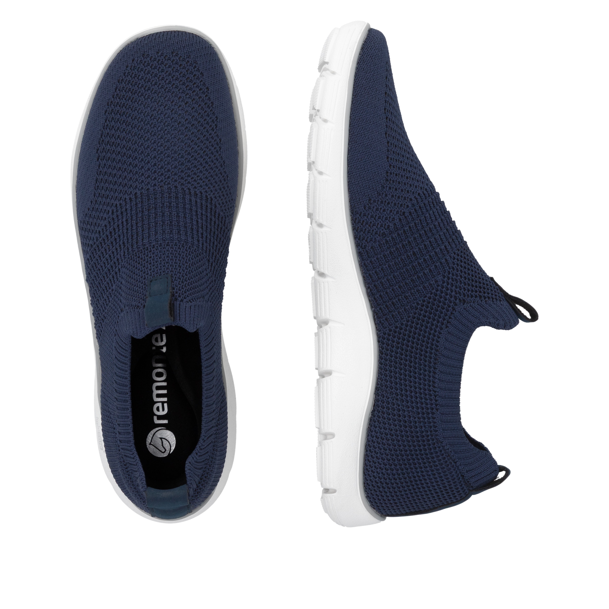 Remonte Slip-On Sneaker  Schlupfschuh, Slipper, Barfußschuh mit herausnehmbarer Einlage