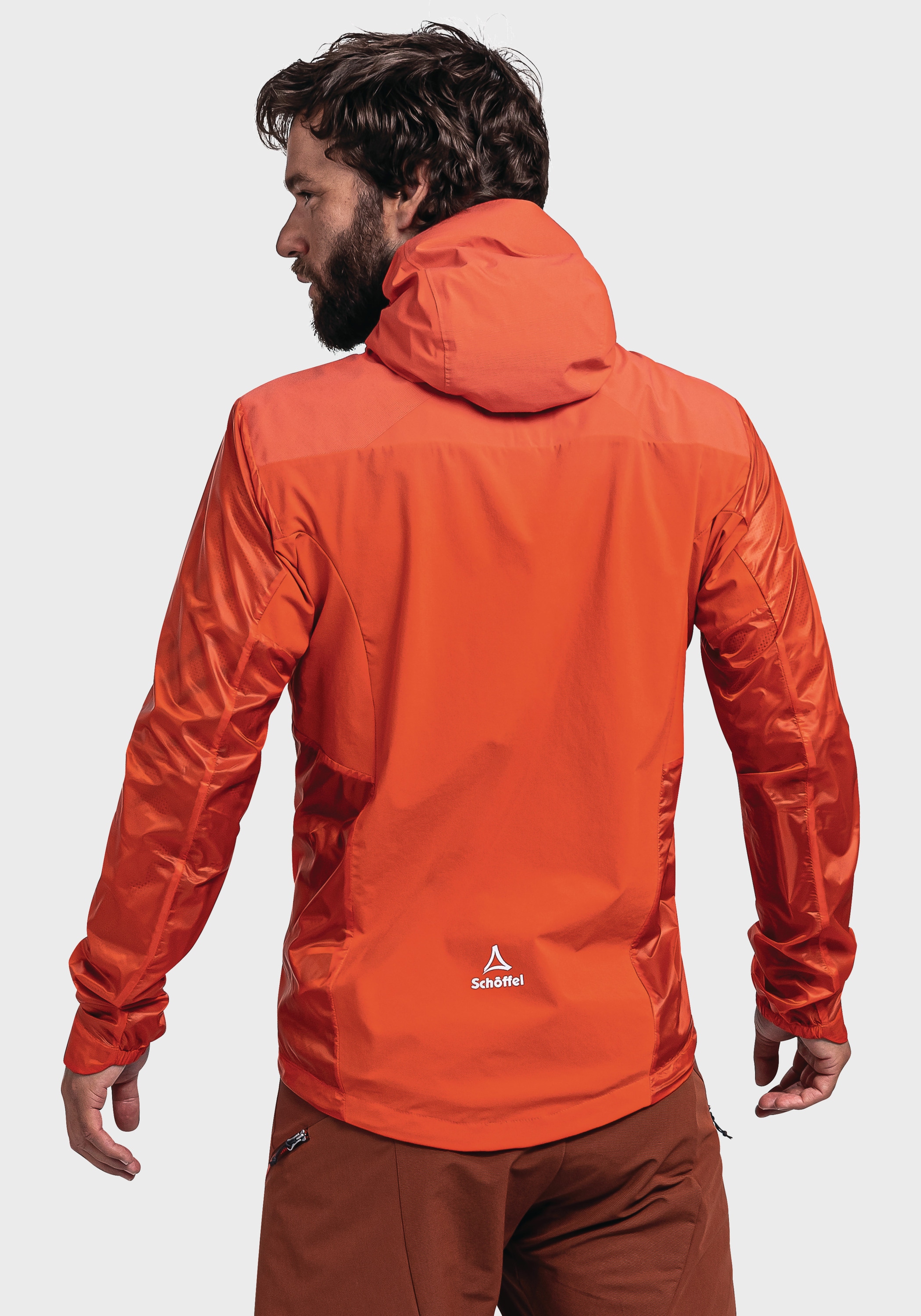 Schöffel Outdoorjacke »Hybrid Jkt Flow Trail M«, mit Kapuze