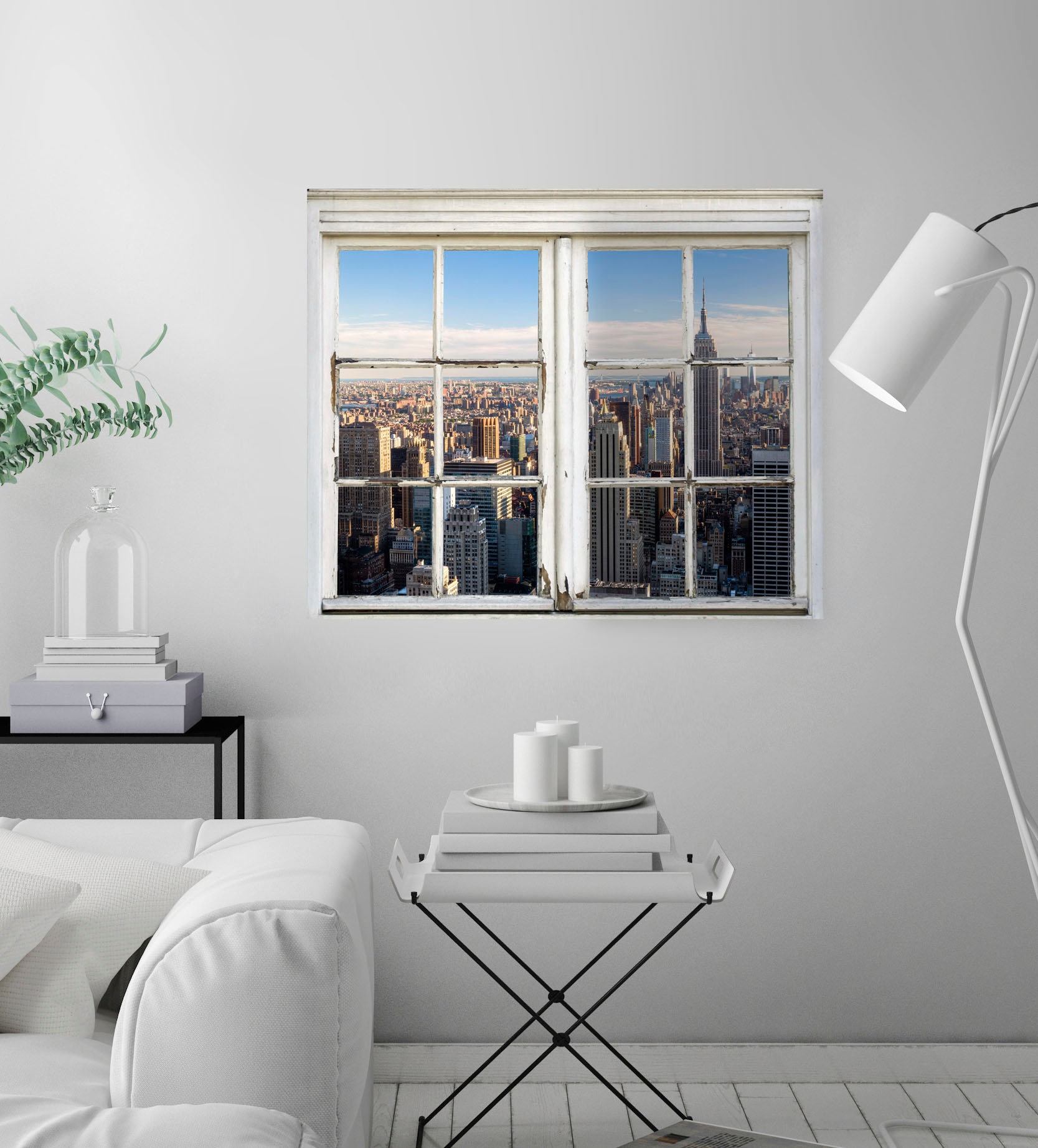 queence Wandsticker »New York«, Wandsticker, Wandbild, selbstklebend, Amerika