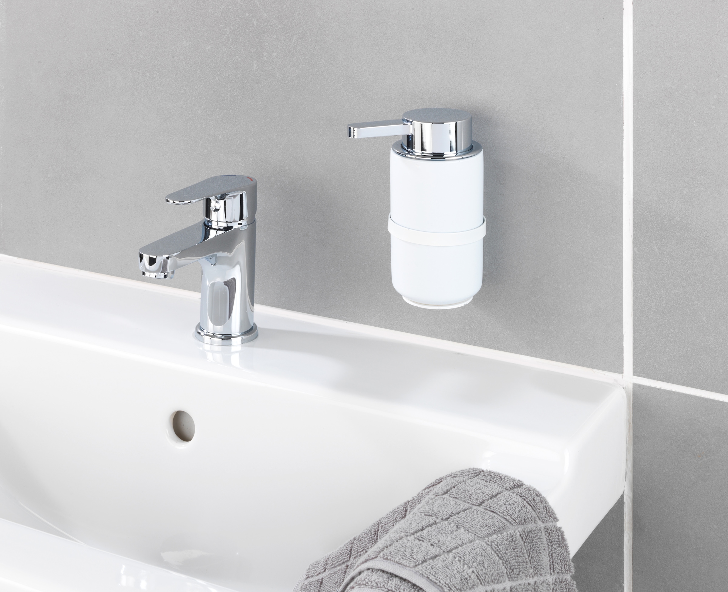 WENKO Seifenspender »Woya« Weiß, Keramik, 250 ml