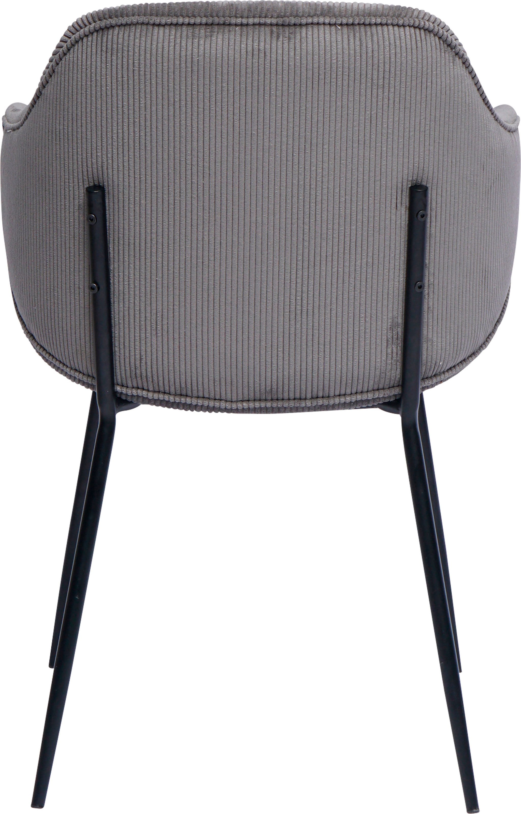 SalesFever Armlehnstuhl »Skive Zweier-Set mit stilvollem Cord-Optik Bezug«, (Set), 2 St., Cord, Bezug in Cord-Optik