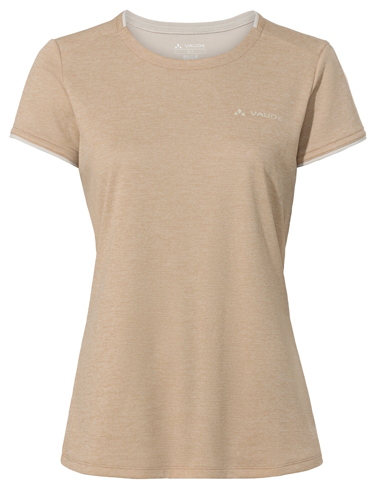 VAUDE Funktionsshirt »Women's Essential T-Shirt« Kurzarm, mit Rundhalsausschnitt, atmungsaktiv, schnell trocknend
