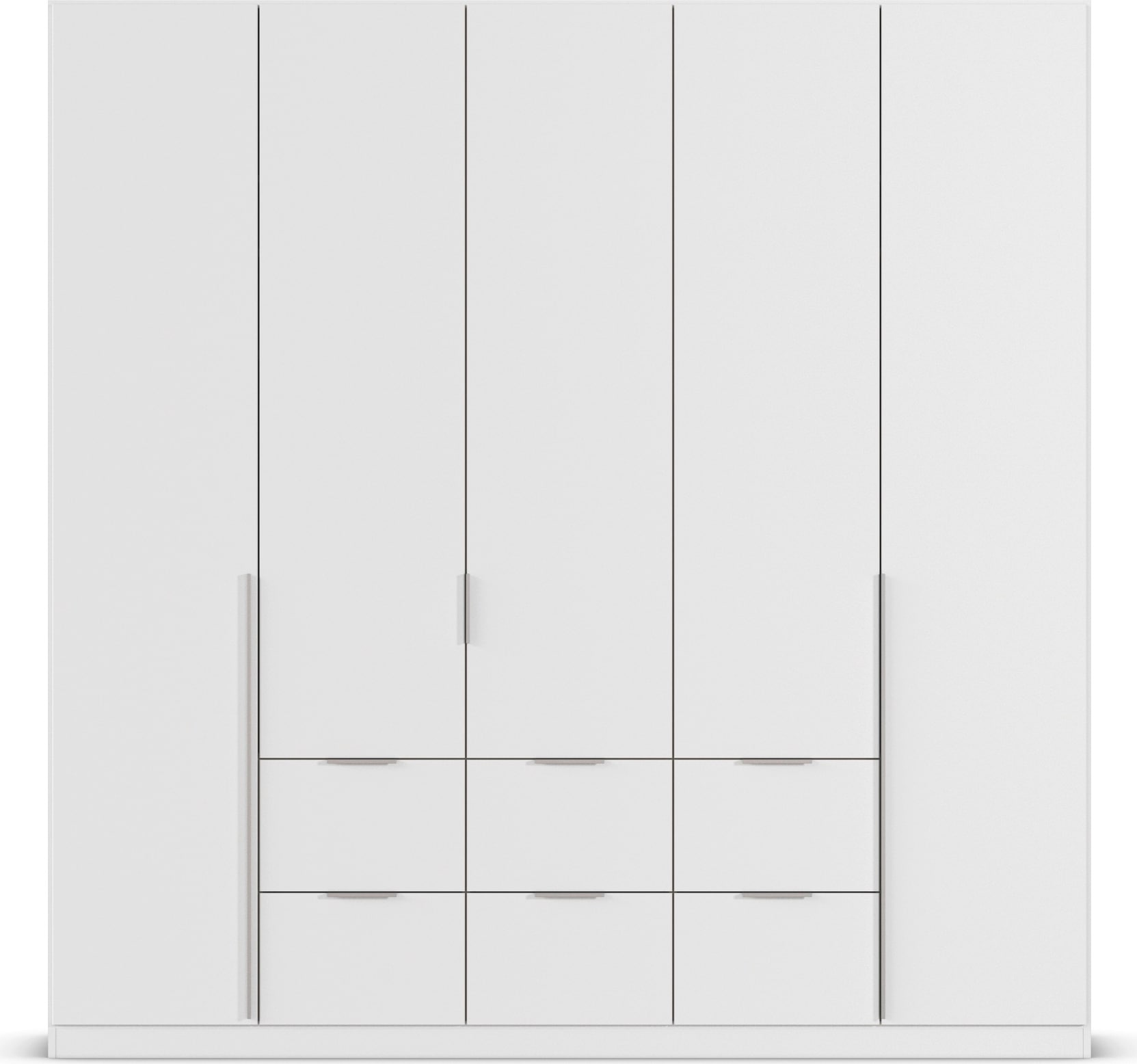 rauch Drehtürenschrank »Kleiderschrank Schrank Garderobe AGORDO mit Dekor- oder Hochglanzfront«, mit Außenschubkästen, in 6 Breiten und 2 Höhen MADE IN GERMANY