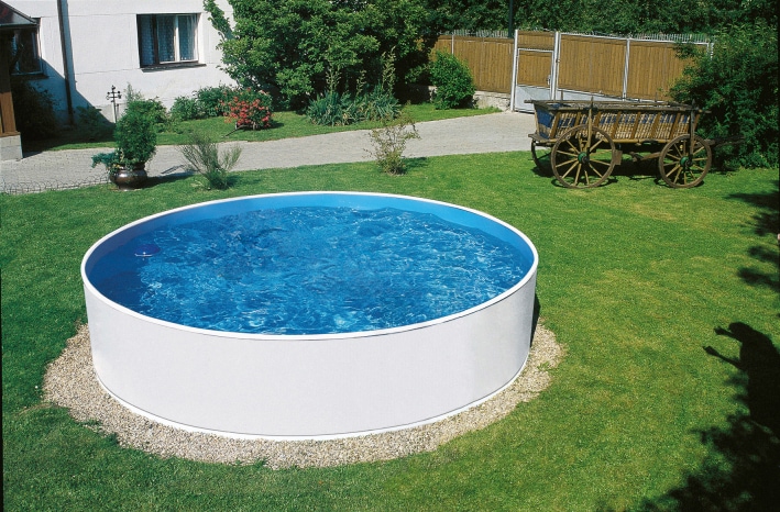KONIFERA Rundpool »Usedom I inkl. Leiter & Einhängefilter« in verschiedenen Größen erhältlich