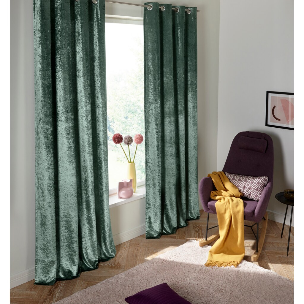 my home Vorhang »Velvet«, (1 St.)