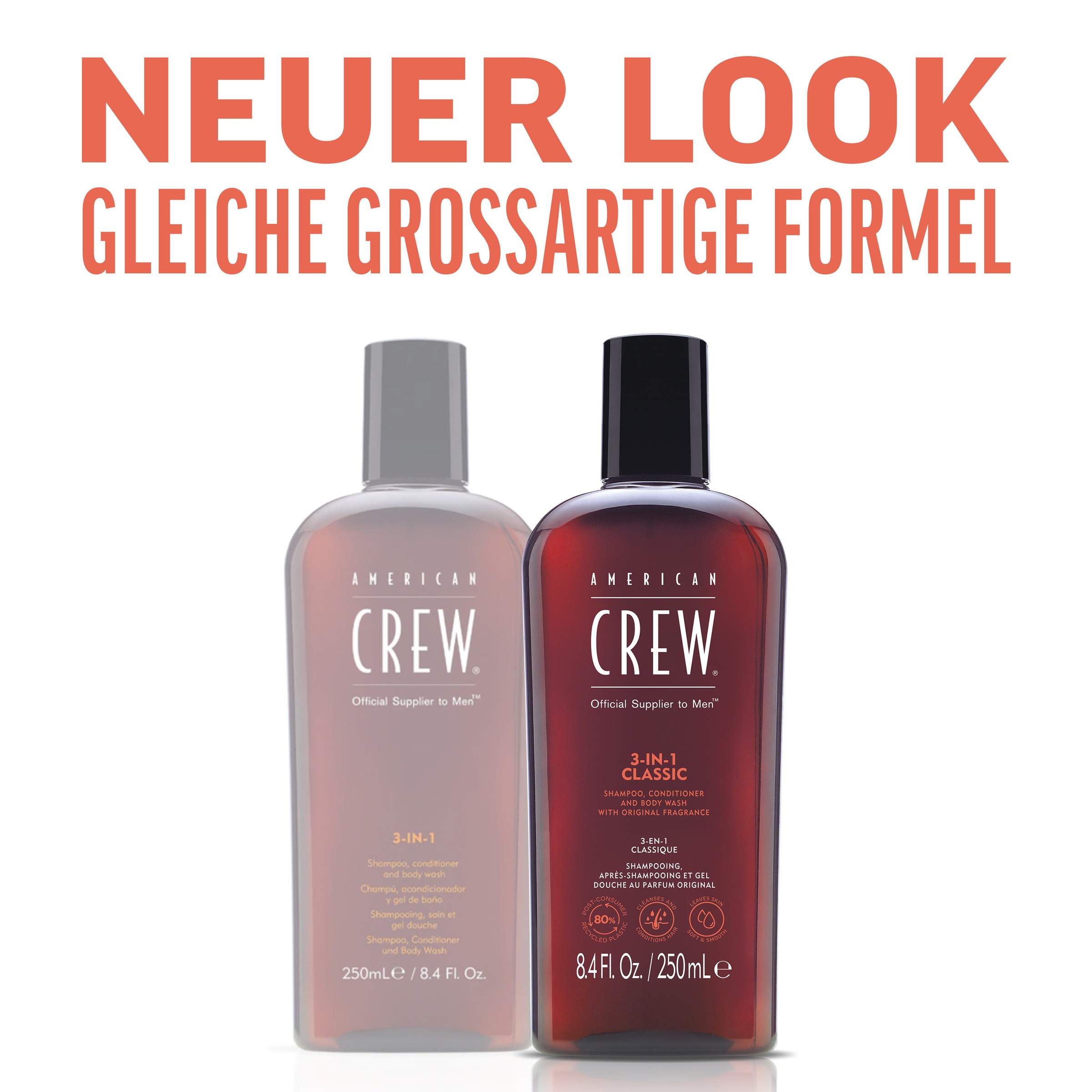 American Crew Haarshampoo »3In1 Classic Shampoo«