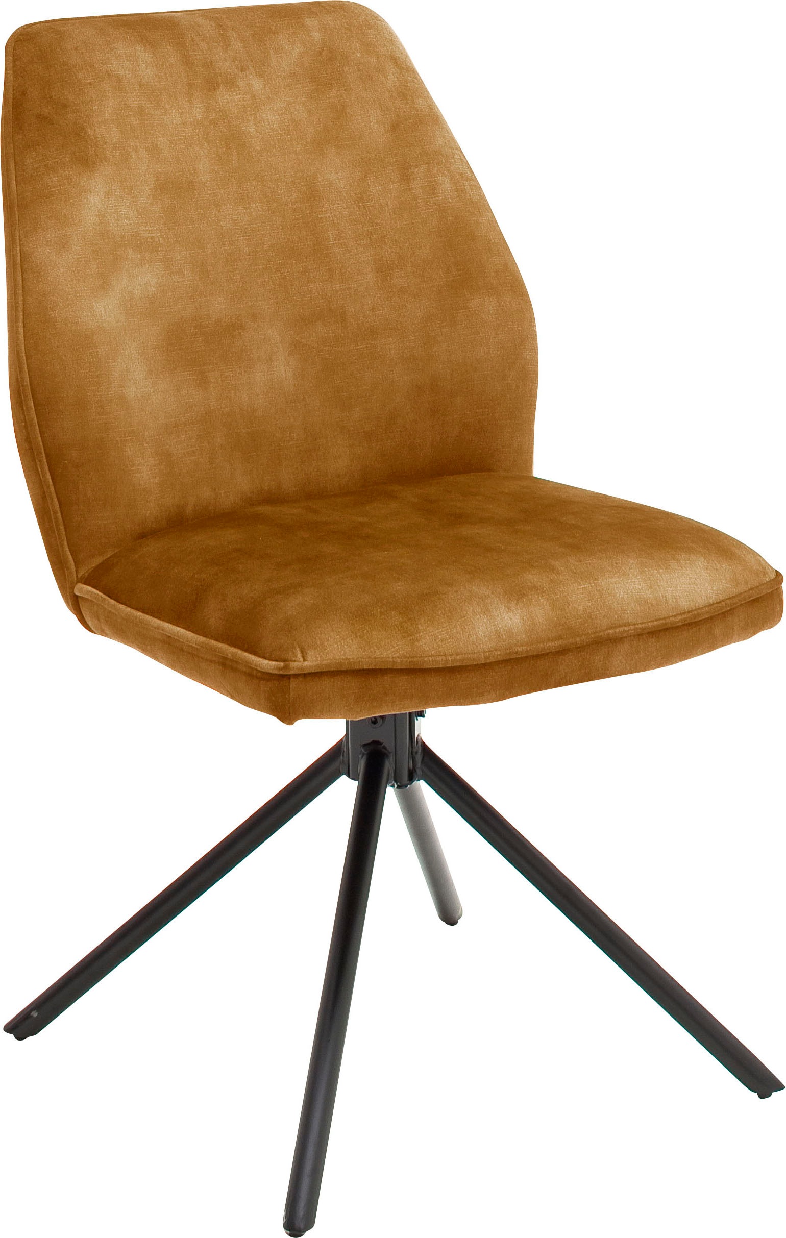 MCA furniture Esszimmerstuhl »Ottawa«, (Set), 2 St., Vintage, Vintage Veloursoptik mit Keder, Stuhl belastbar bis 120 Kg