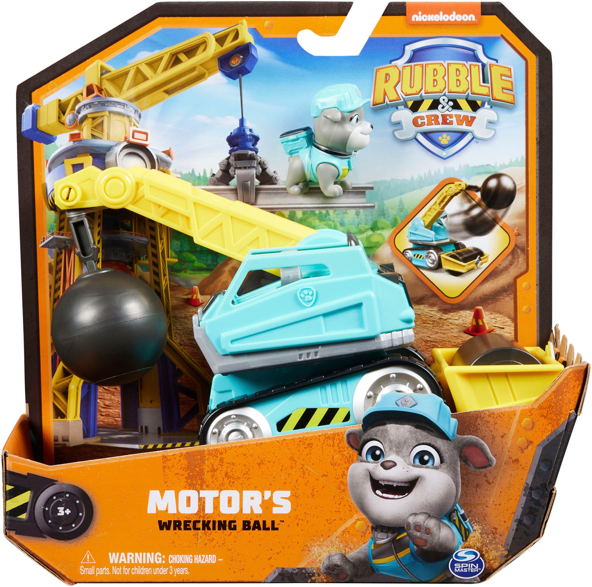 Spin Master Spielzeug-Auto »Rubble & Crew - Core Vehicle Solid Motor«