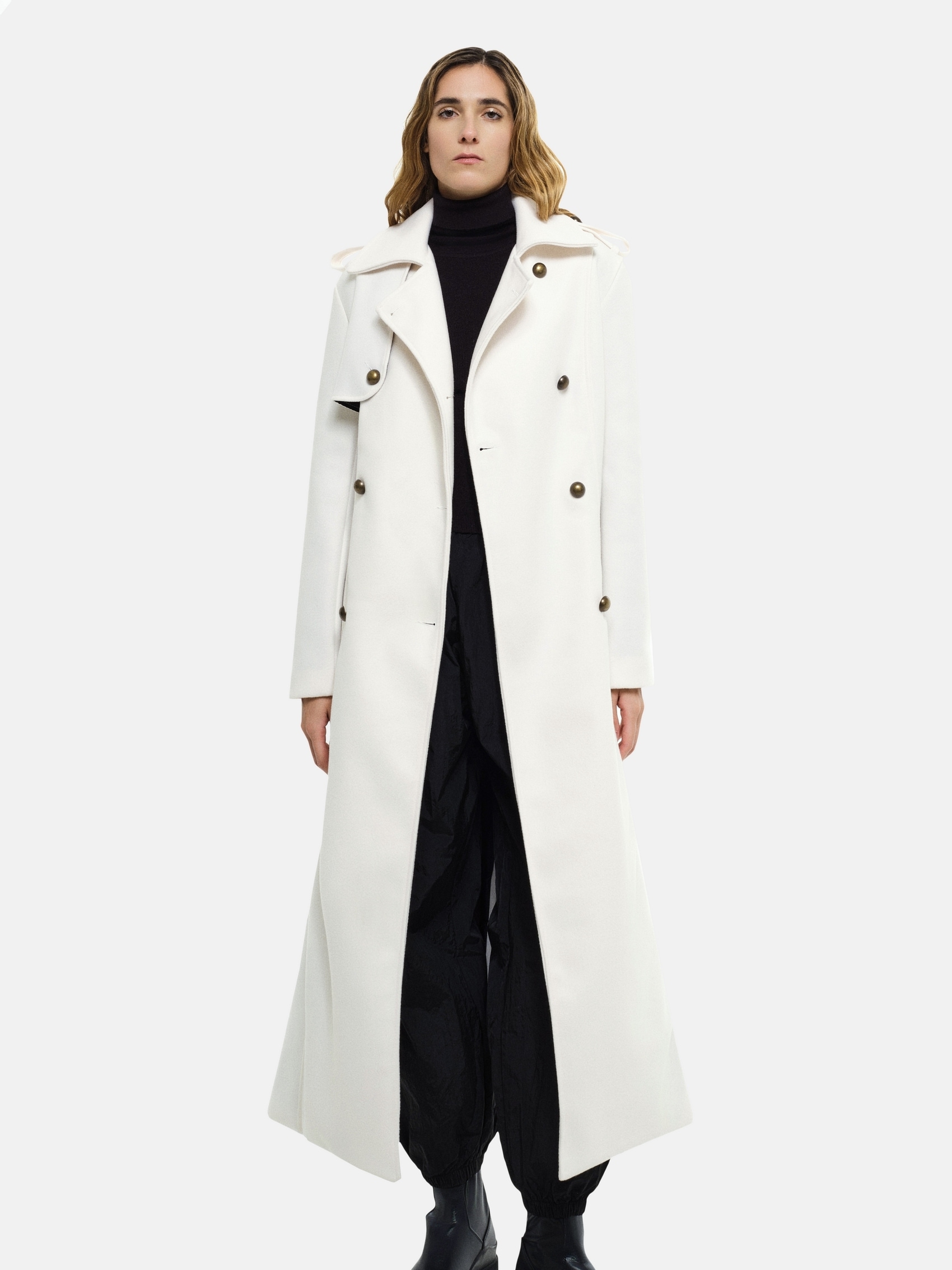 RICANO Trenchcoat »Mantel Simona« Handgefertigt, Made in Italy