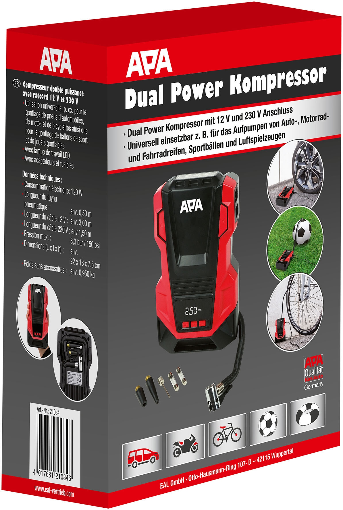 APA Kompressor 5 Stk. tlg.