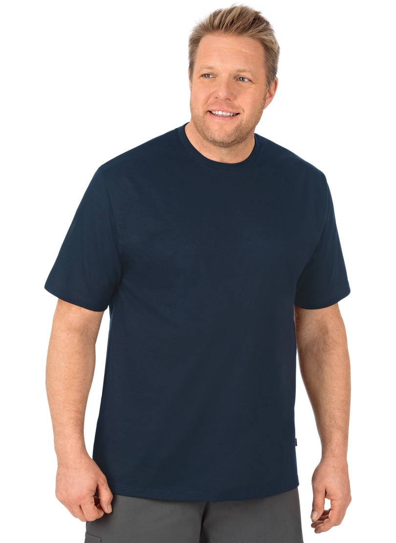 Trigema T-Shirt »TRIGEMA T-Shirt DELUXE Baumwolle«, (1 tlg.)
