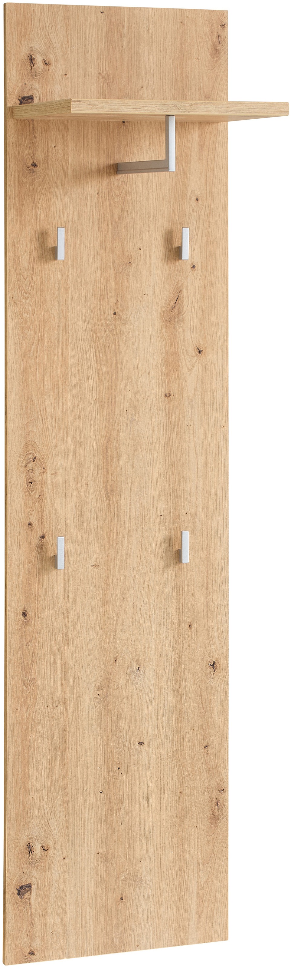 Innostyle Garderobenpaneel »BARI Graderobenpaneel, BxHxT 78x117x30 cm«, (1 St.), 3 Ablageboden, 1 Kleiderstange, 4 Haken