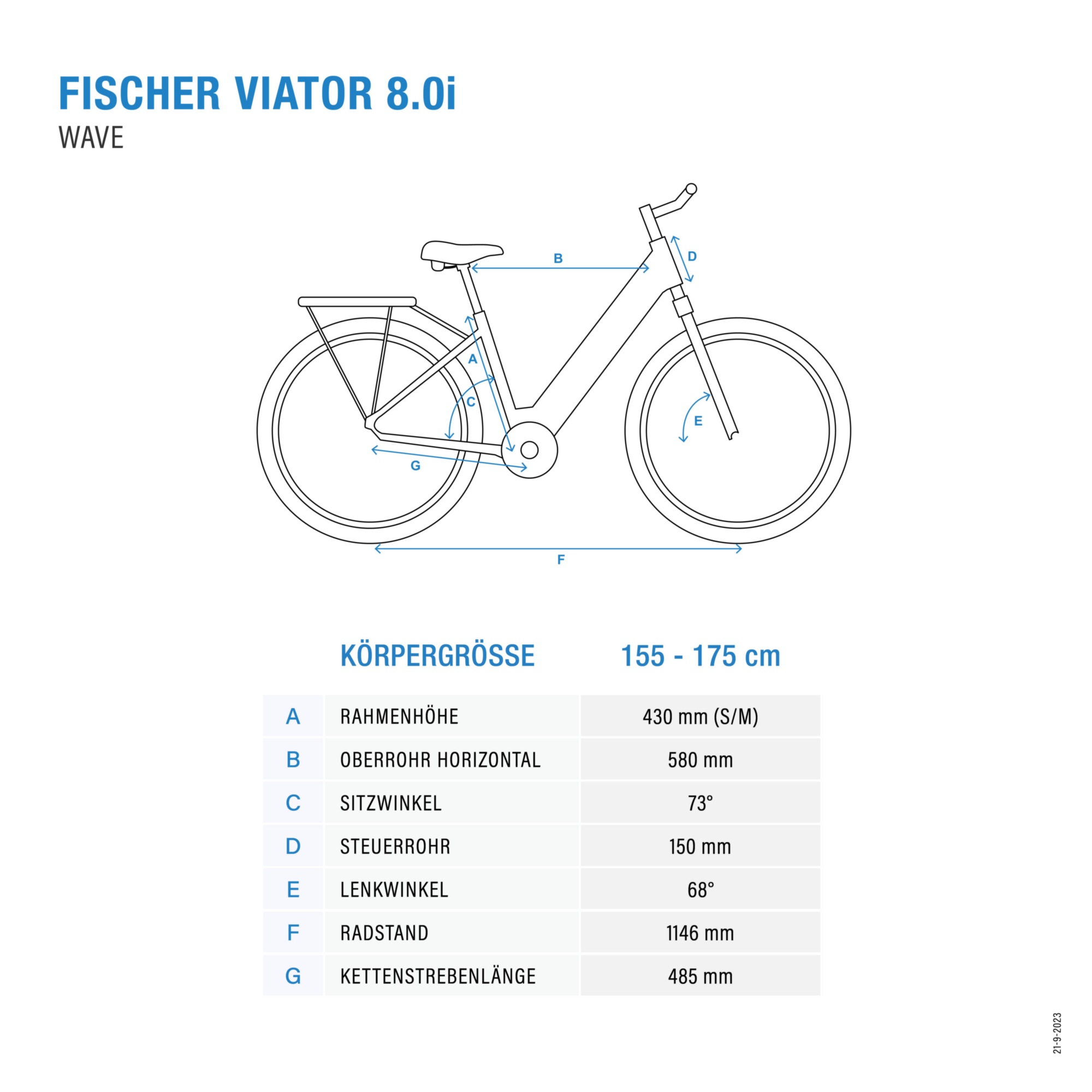 FISCHER Fahrrad E-Bike »VIATOR 8.0i Damen 43«, 12 Gang, SRAM, Eagle SX, Mittelmotor 250 W, (mit Faltschloss), Pedelec, Elektrofahrrad für Damen u. Herren