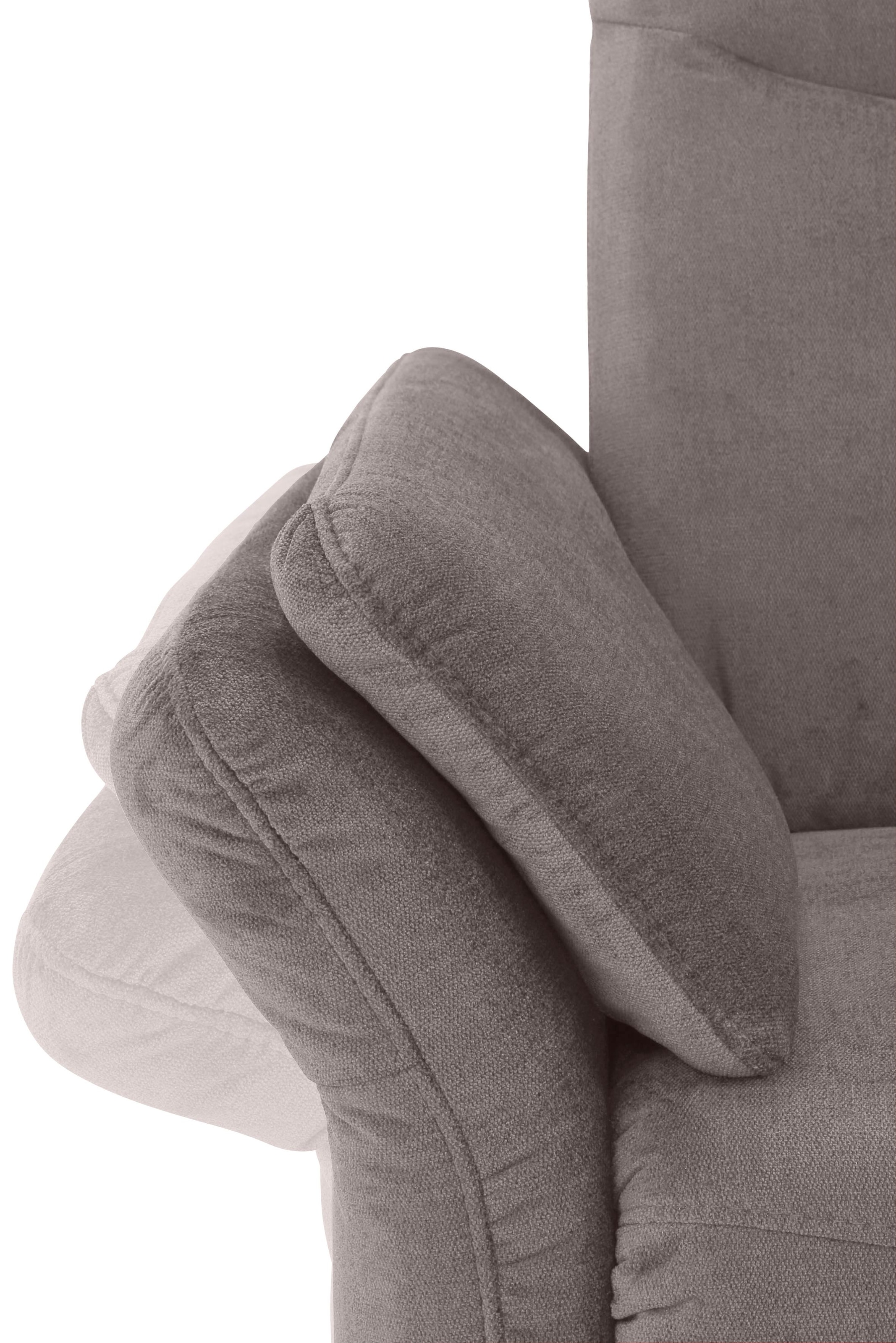 Home affaire 3-Sitzer »Tahoma«, mit Armteilverstellung, Federkern