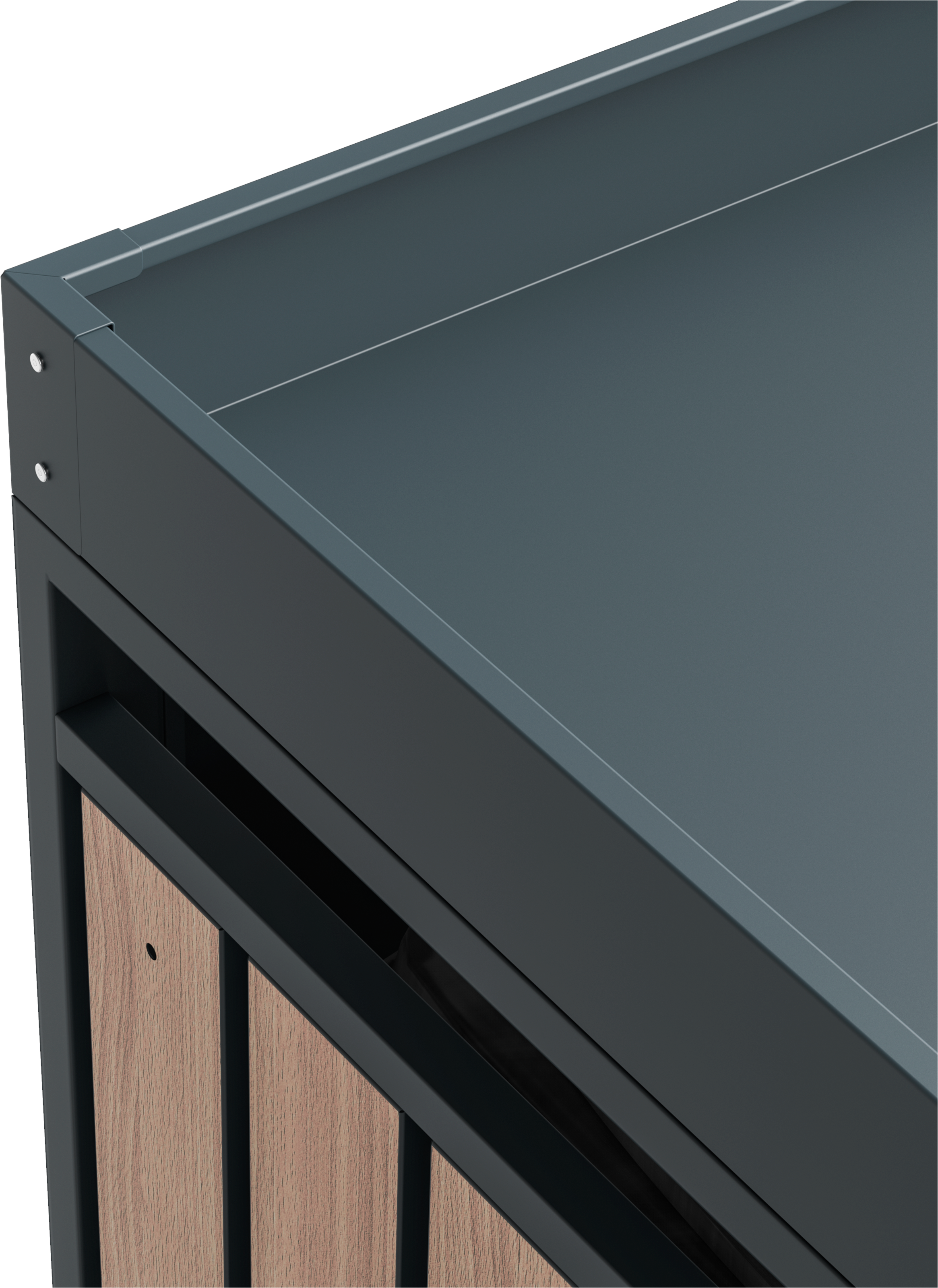 WESTMANN Mülltonnenbox »Planta« Platz für 3 Mülltonnen je 240 L, BxHxT: 200x84x124,5 cm