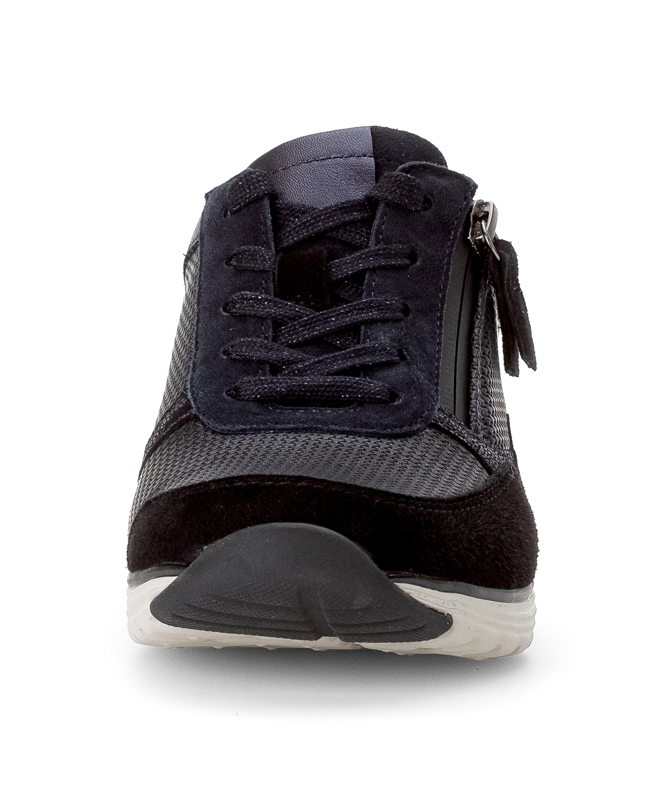 Gabor Rollingsoft Keilsneaker, Komfortschuh, Halbschuh, Schnürschuh mit Logo an der Ferse