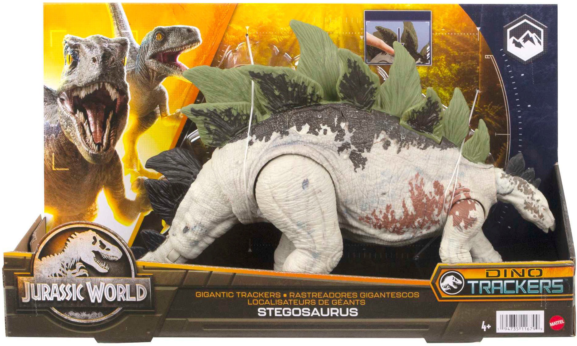 Mattel® Actionfigur »Jurassic World New Large Trackers - Stegosaurus«