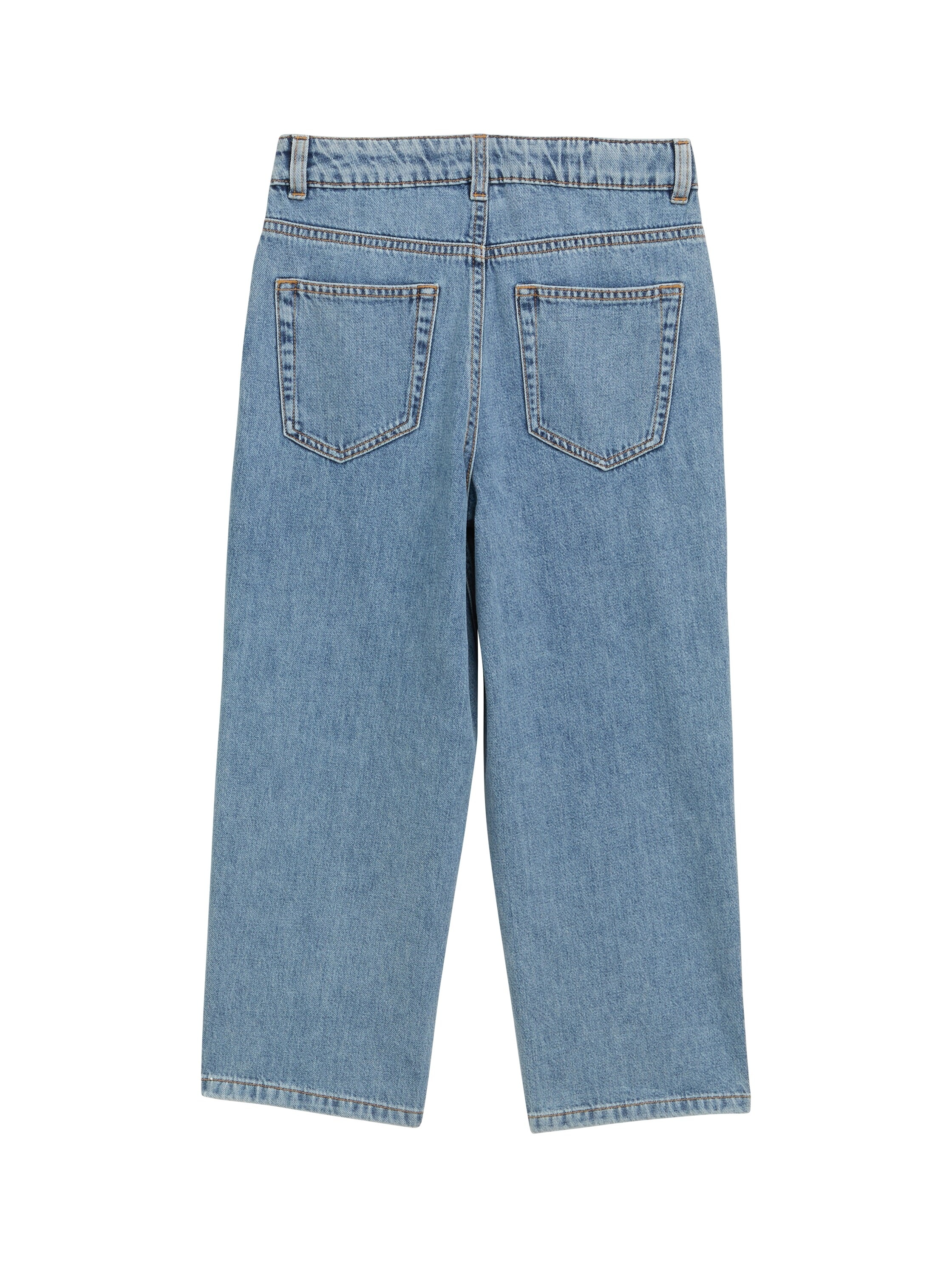 TOM TAILOR 5-Pocket-Jeans Baggy Jeans- mit ausgestelltem Bein