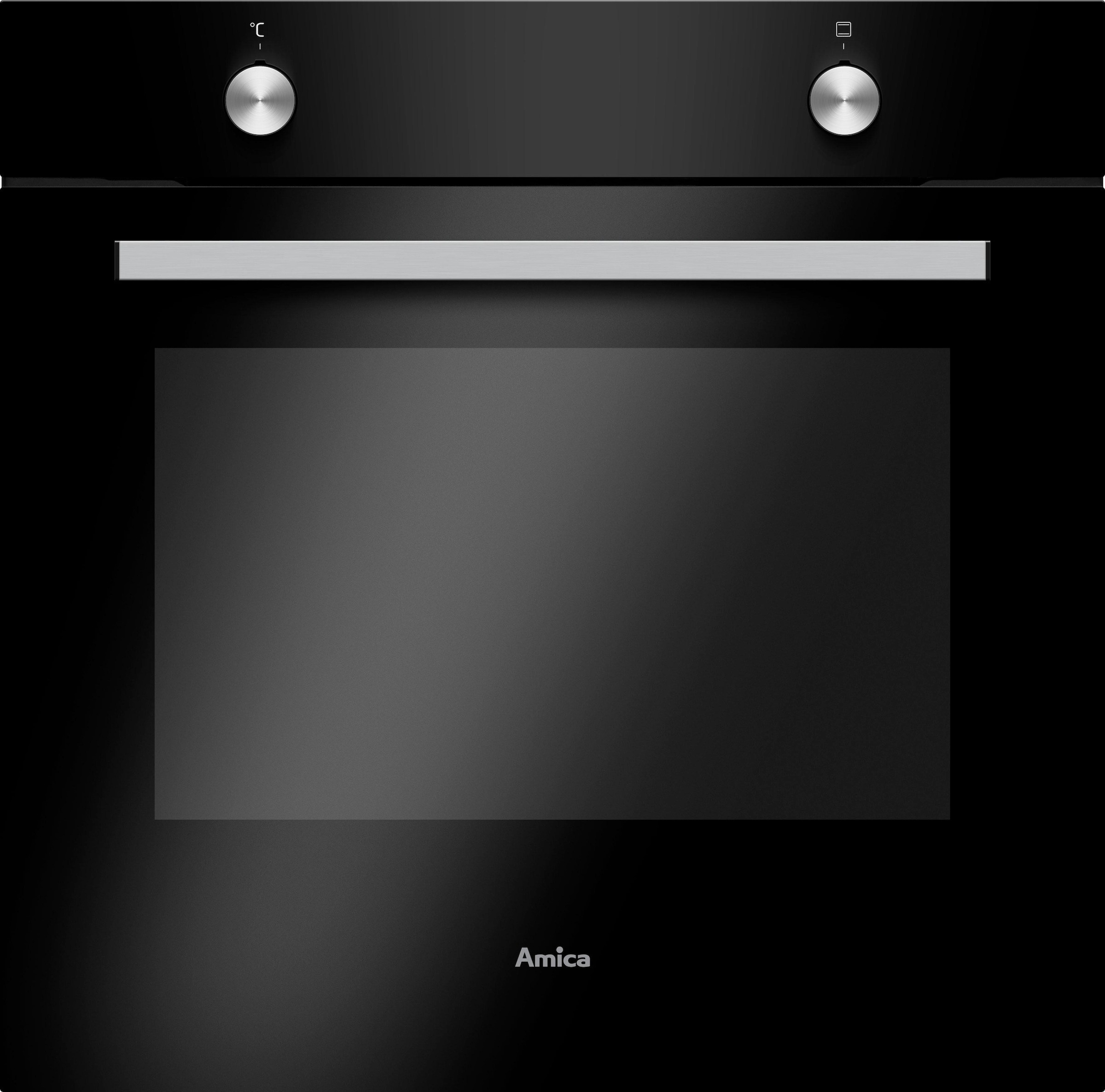 Amica Einbaubackofen  »EBX 947 600 SM«, mit Teleskopauszug nachrüstbar, Simple Steam, Extra großer Backofeninnenraum.