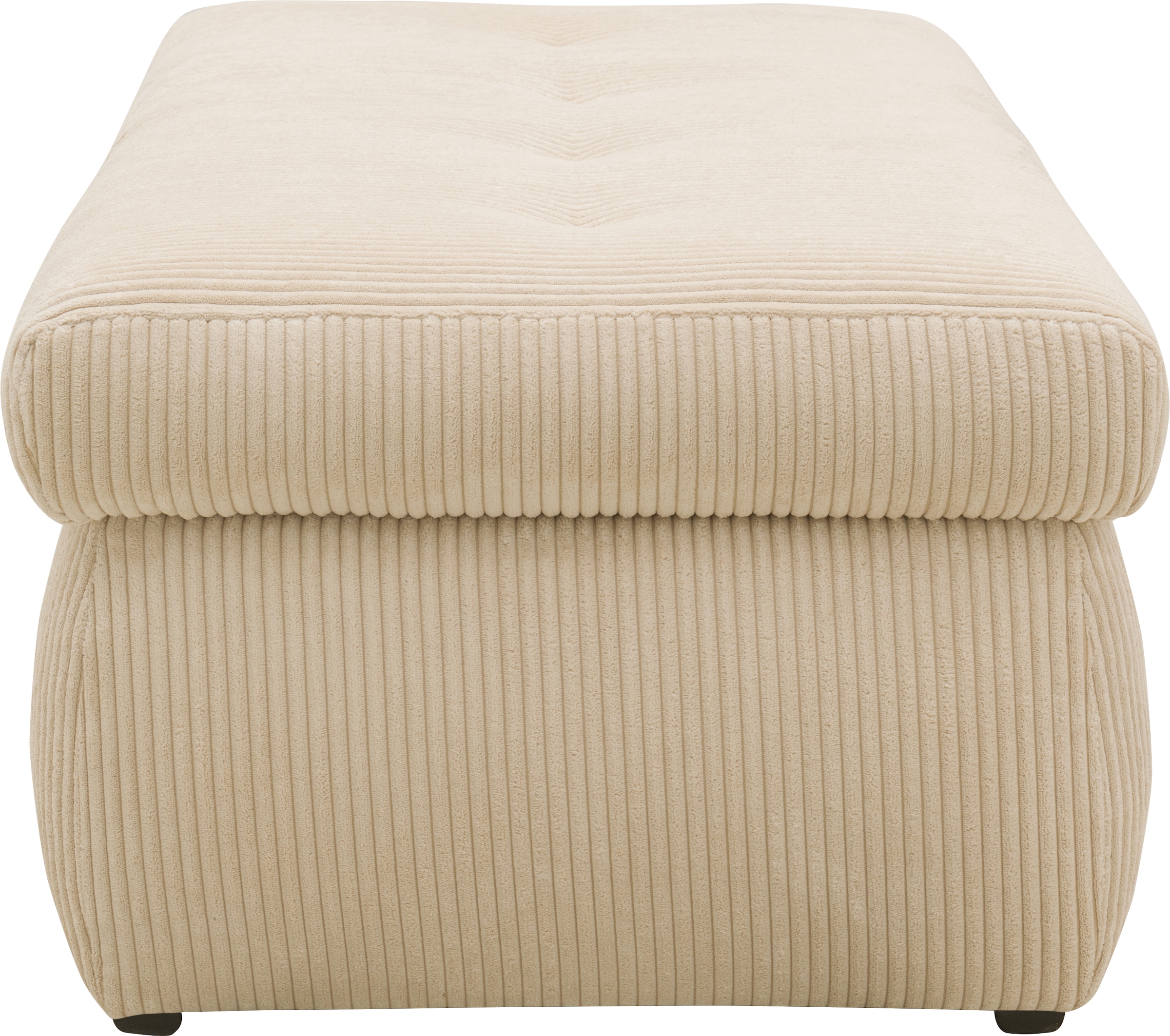 DOMO collection Hocker »NMoric«, mit Stauraumfach, auch in Cord