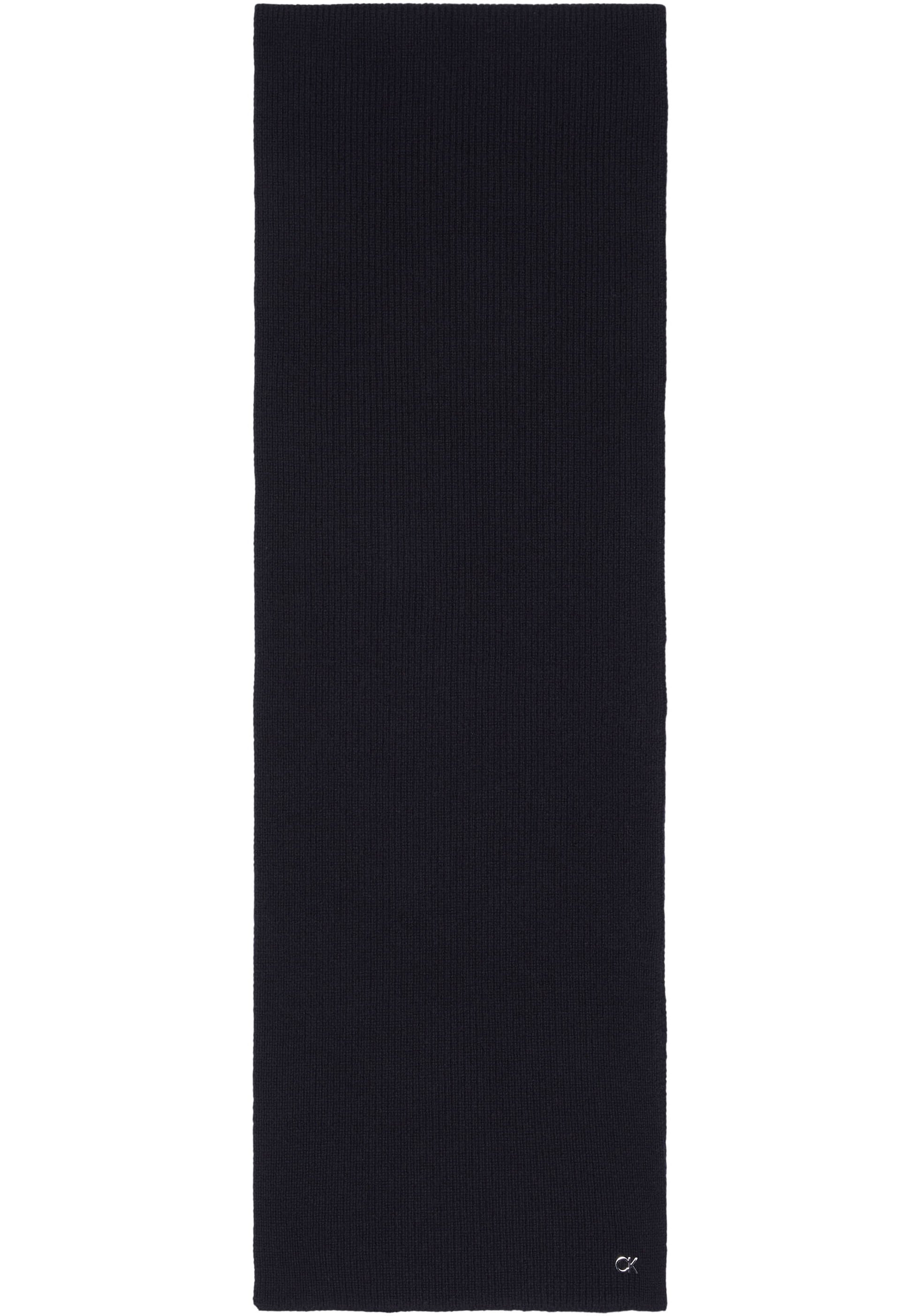 Calvin Klein Strickmütze »CK METAL CHUNKY BEANIE & SCARF«, (Set), mit Logozeichen