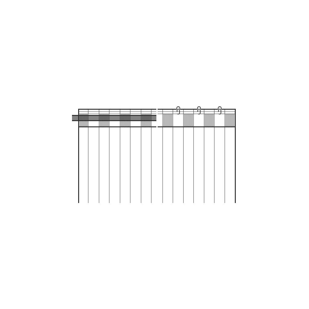 Neutex for you! Vorhang »Allure«, (1 St.), Schal mit Multifunktionsband, Breite 140 cm, nach Maß