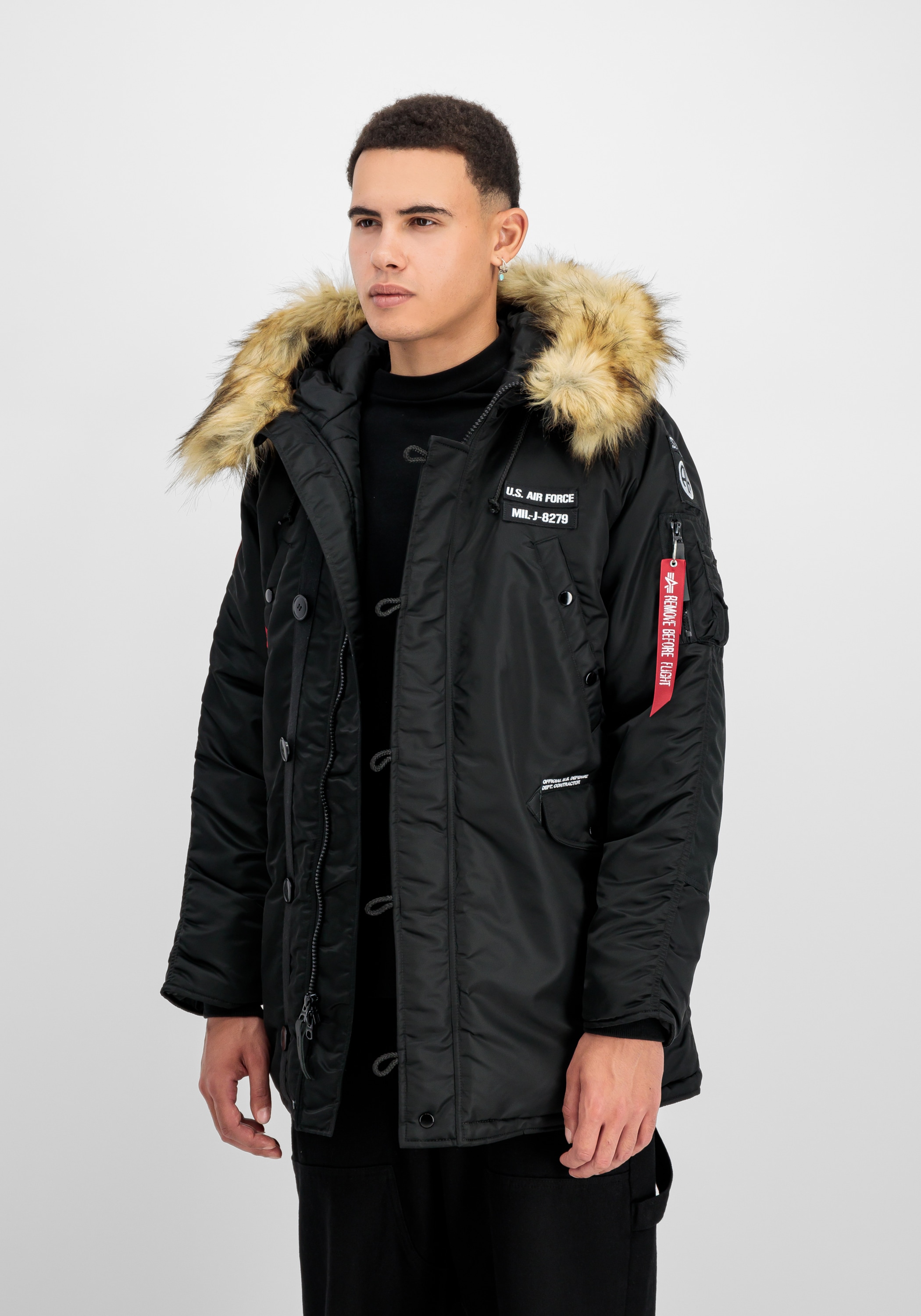 Alpha Industries Winterjacke »Alpha Industries Men - Cold Weather Jackets N-3B Airborne«