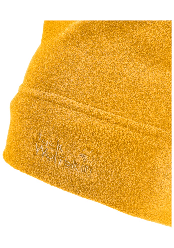 Jack Wolfskin Beanie »REAL STUFF BEANIE« Fleecemütze, leicht, aus recycelten Materialien