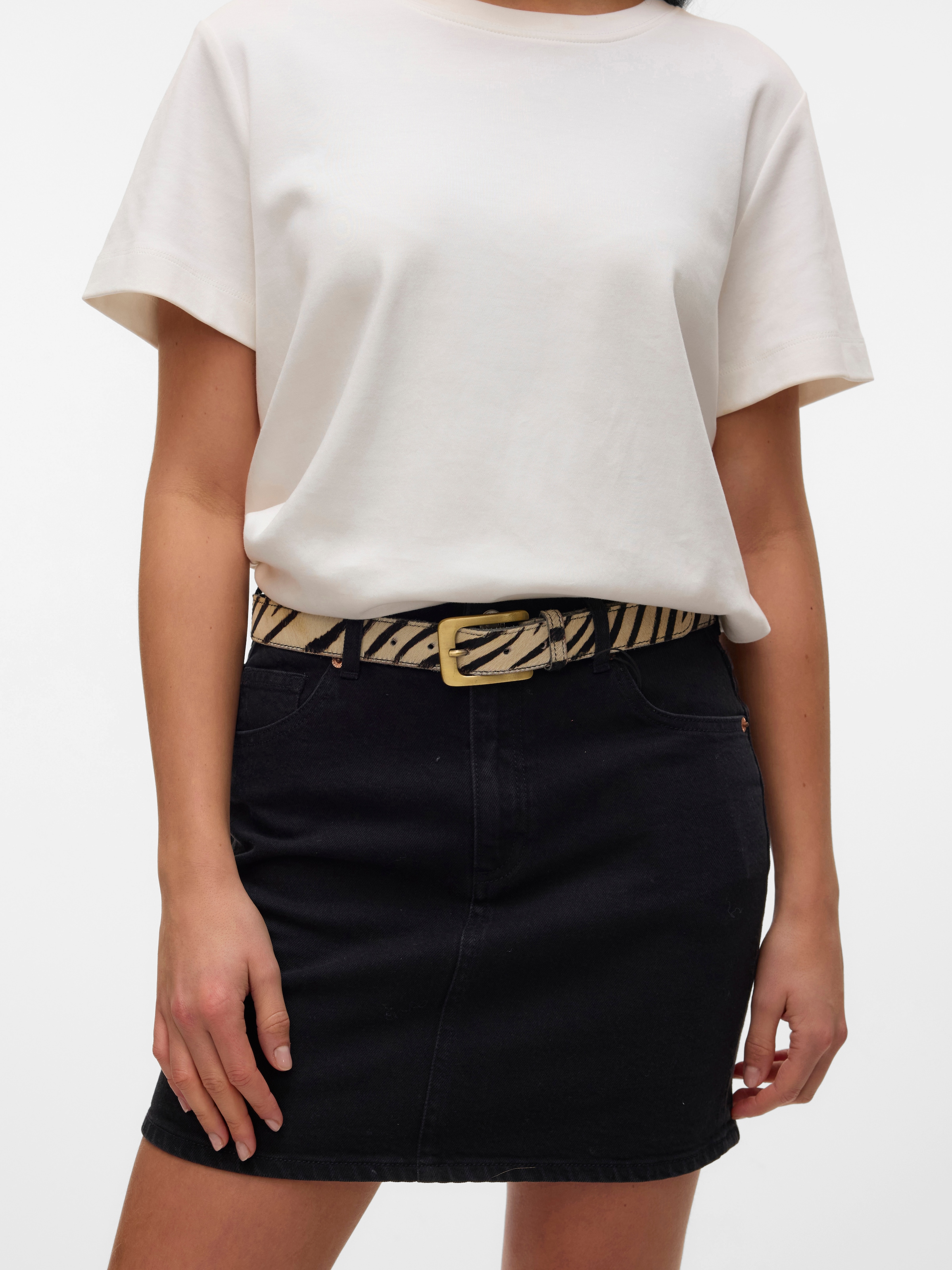 Vero Moda Jeansrock »VMTESSA HR SHORT DNM SKIRT MIX GA NOOS« Baumwollmischung