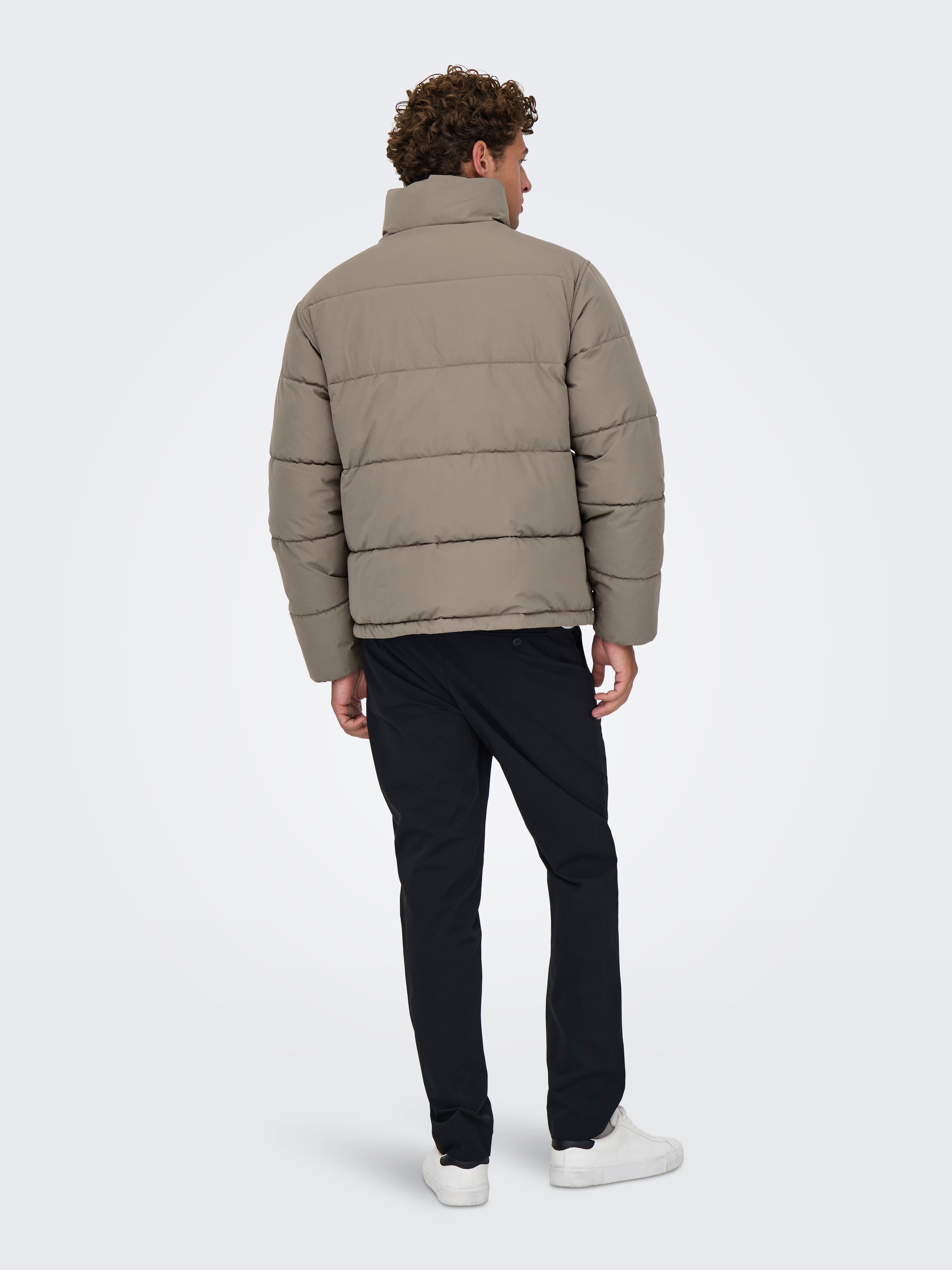 ONLY & SONS Steppjacke »ONSPACK LIFE PUFFER JACKET OTW« ohne Kapuze