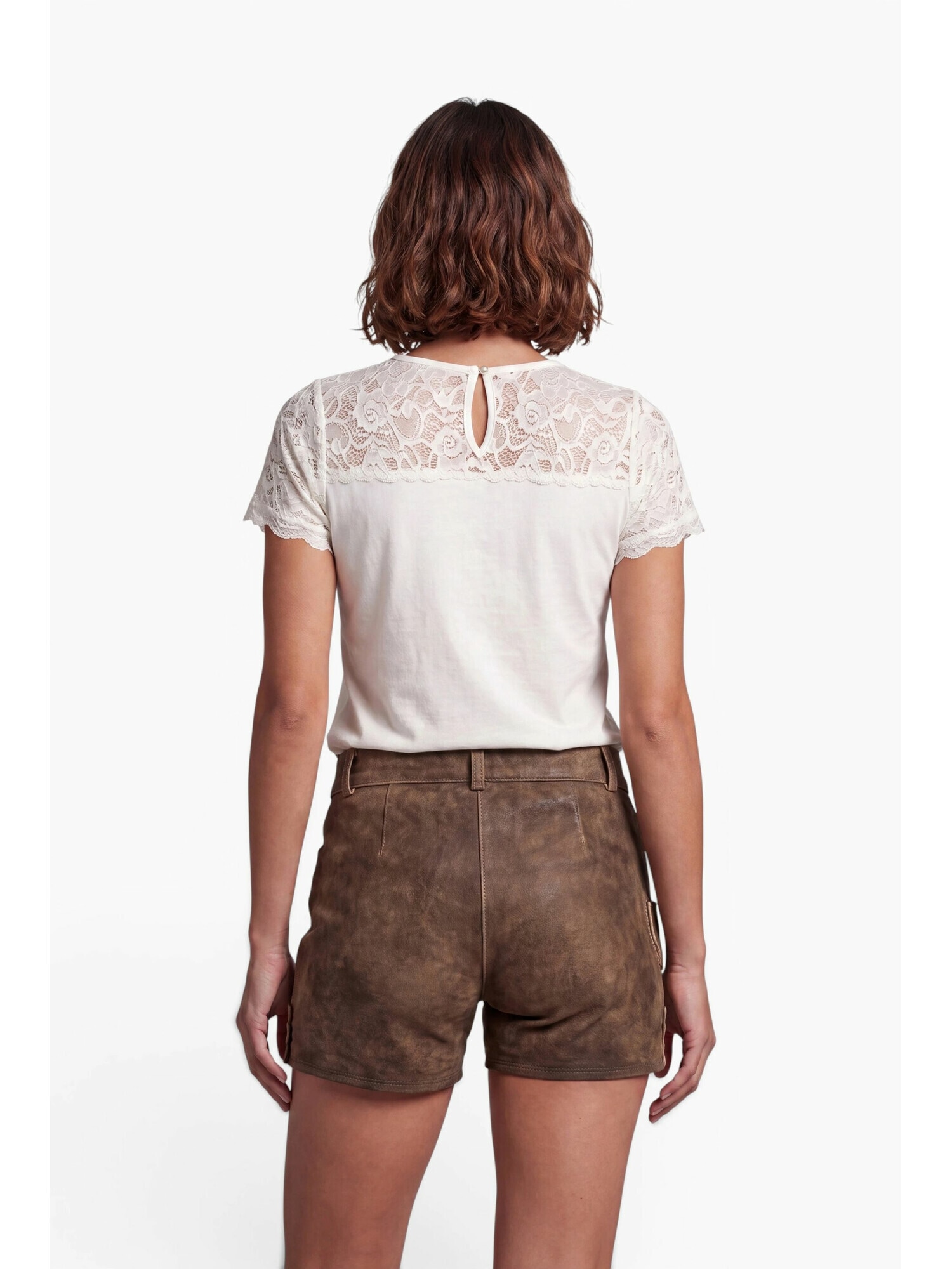 Nübler Dirndlbluse »Trachtenshirt Bailey«