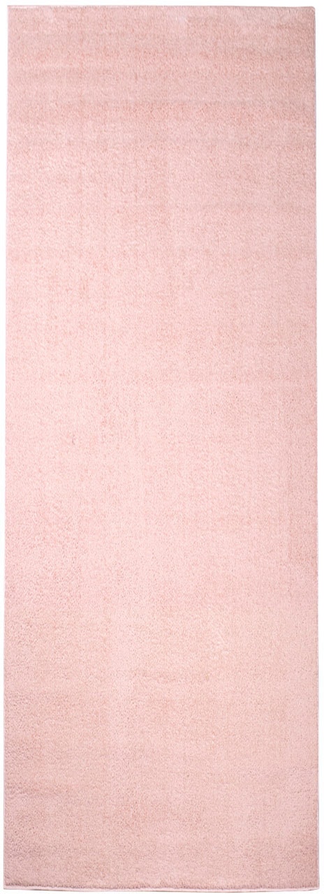 Carpet City Teppich »Softshine 2236«, rechteckig, 14 mm Höhe, Läufer, Hochflor, besonders weich, robust, Uni, Wohnzimmer