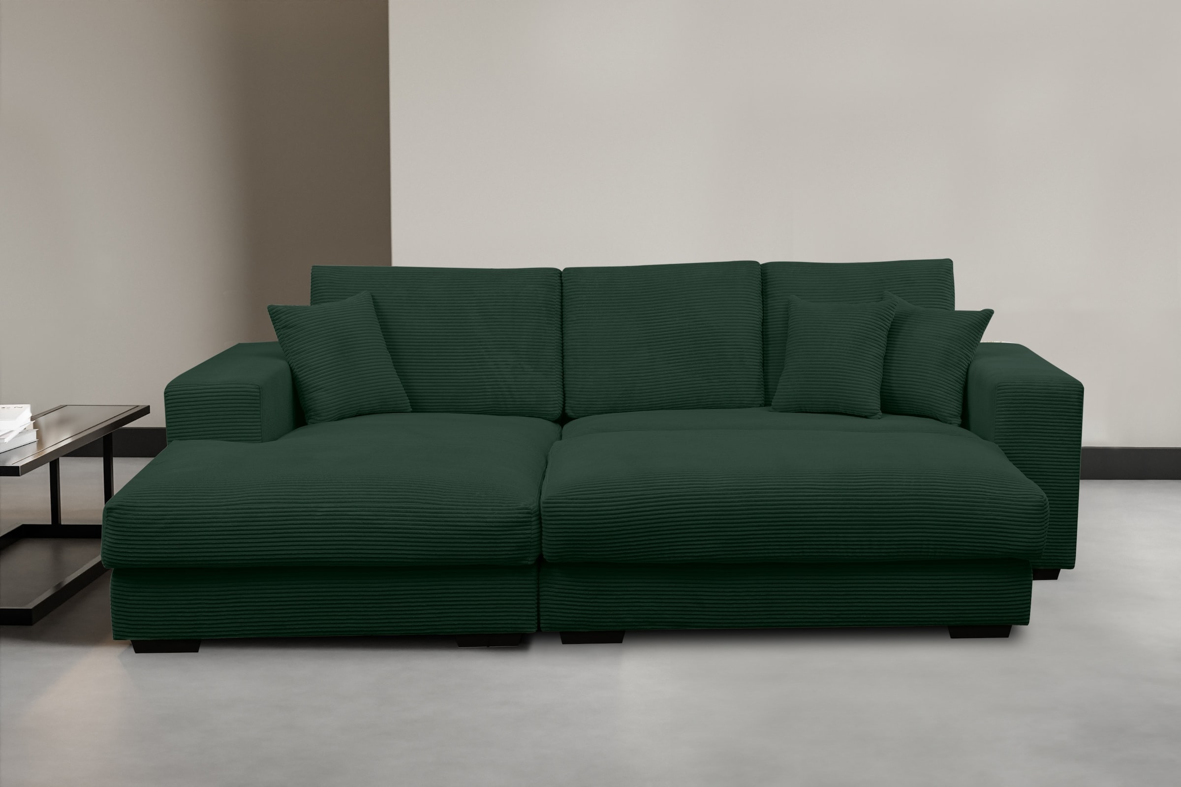 Ecksofa »Eden« mit Polsterhocker