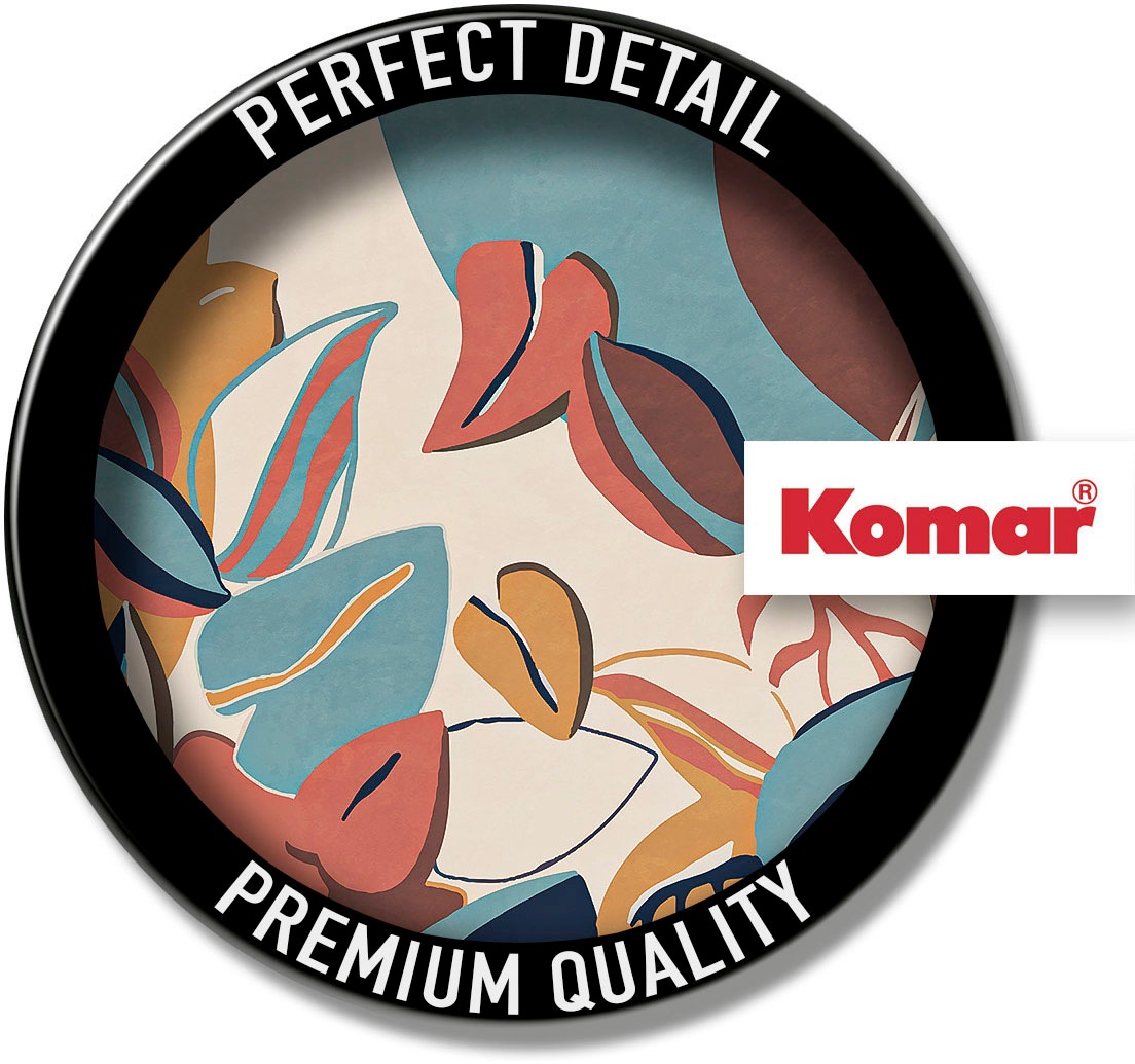 Komar Fototapete »Digitaldruck Vlies -  Audrey - Größe 400 x 250 cm« bedruckt glatt Wohnzimmer, Schlafzimmer